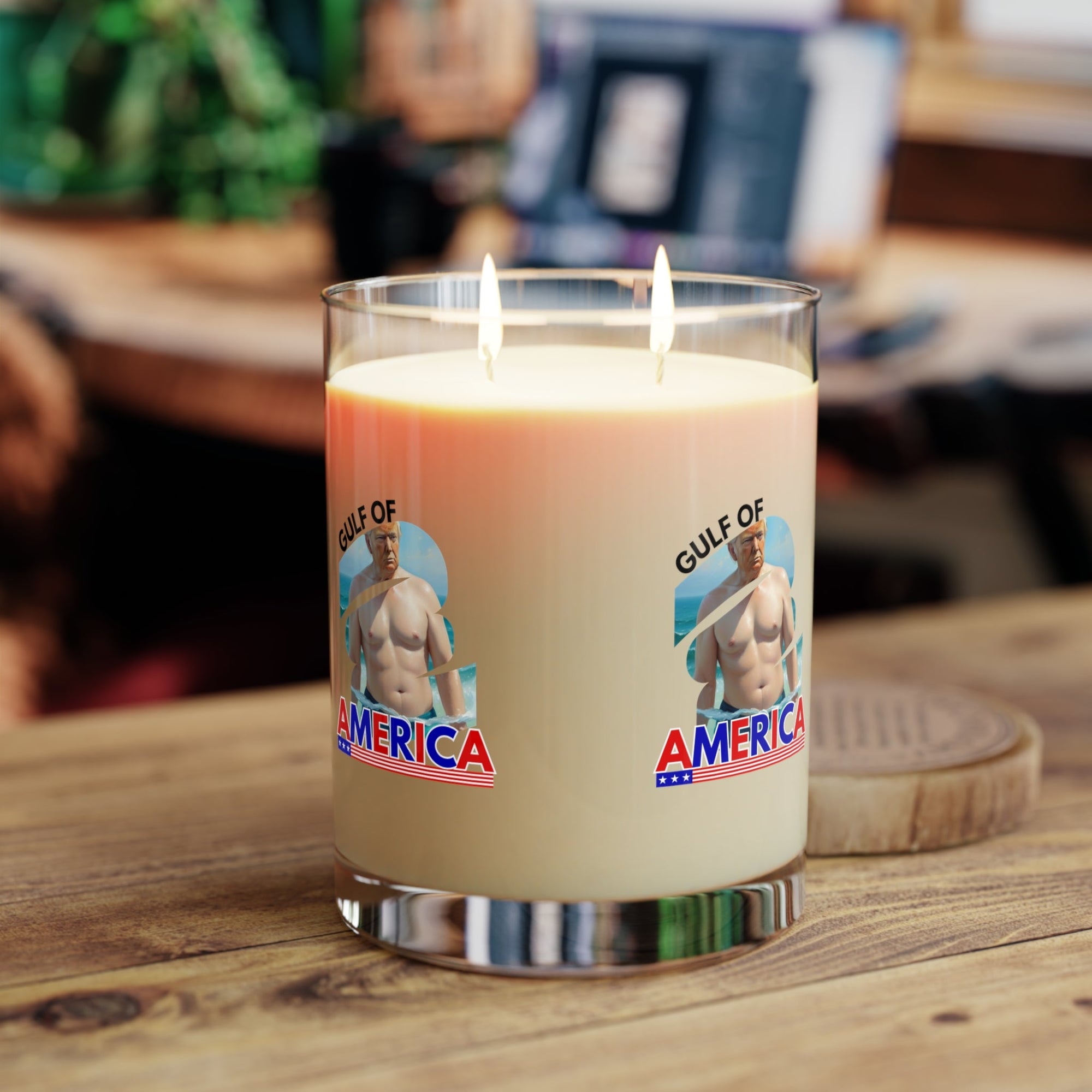 Gulf of America Scented Candle - 11oz Full Glass Printify