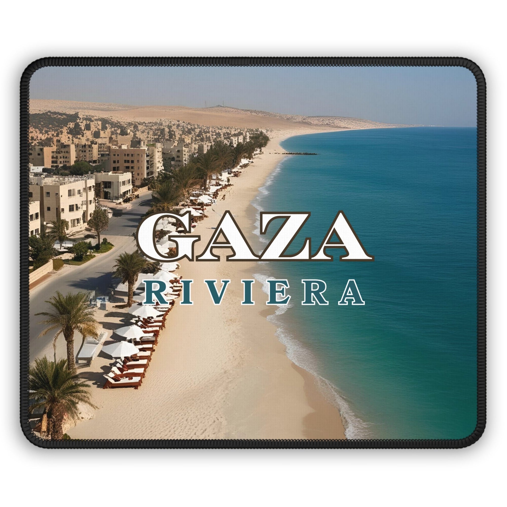 Gaza Riviera Gaming Mouse Pad Printify