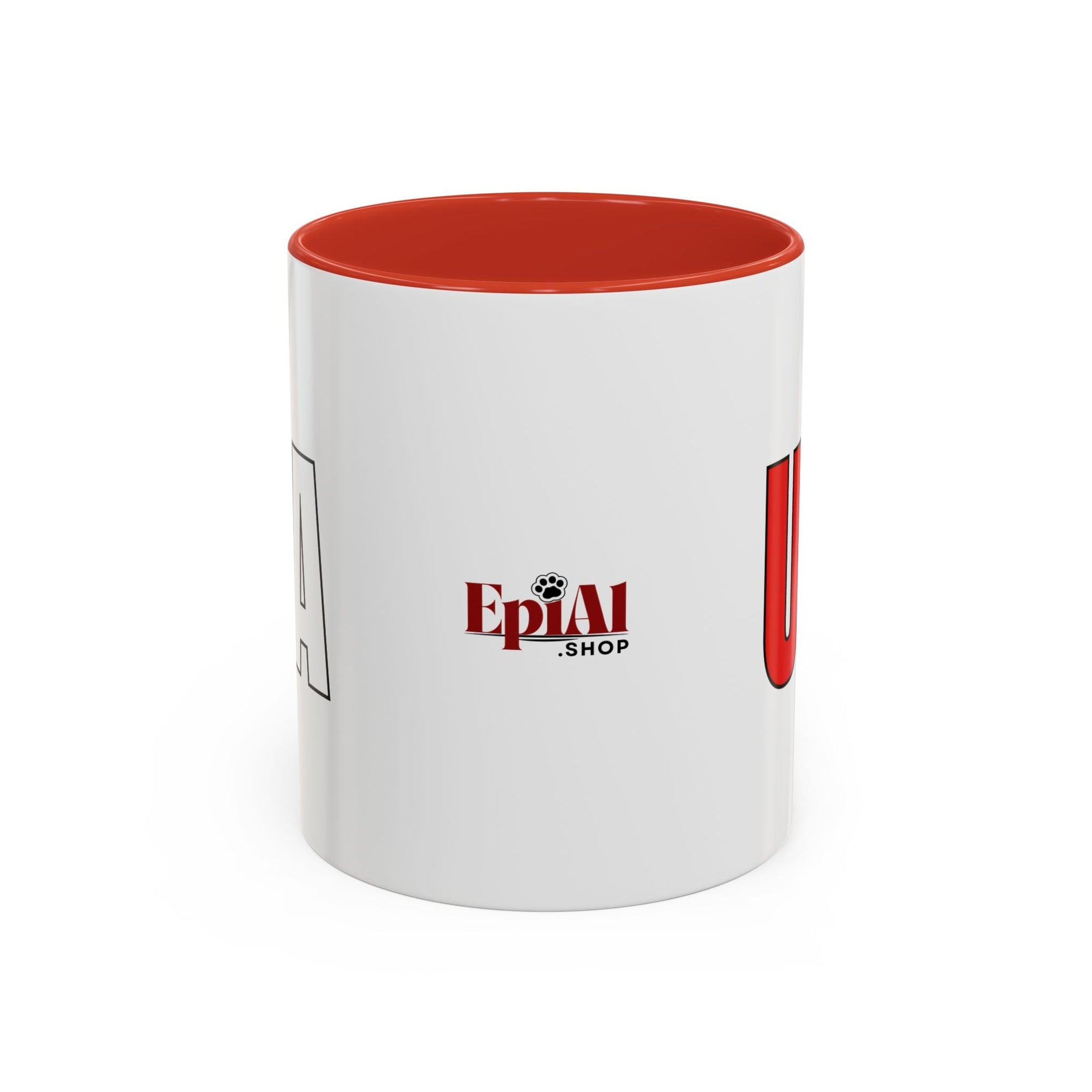 Trump USA Accent Coffee Mug Printify