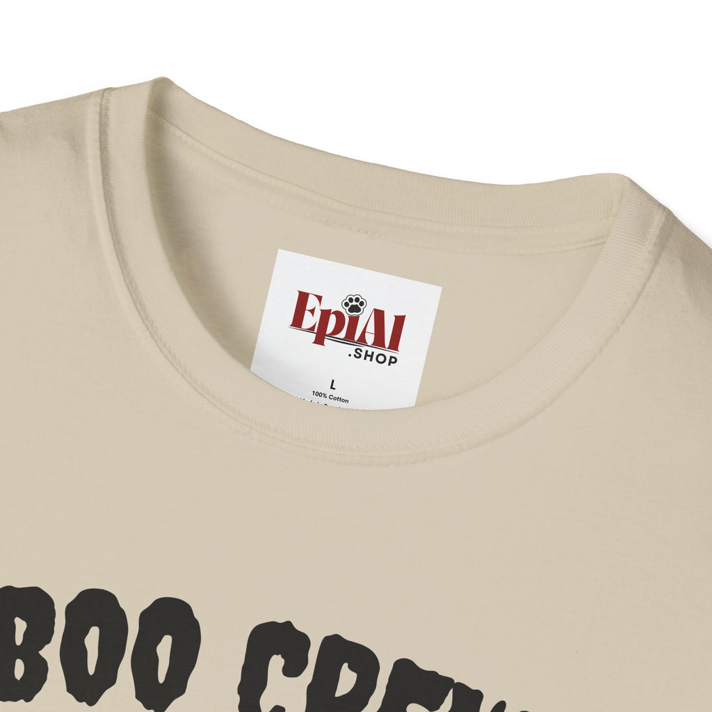 Halloween Boo Crew Unisex T-Shirt, Spooky Apparel, Ghost Lovers, Halloween Costume, Fall Fashion