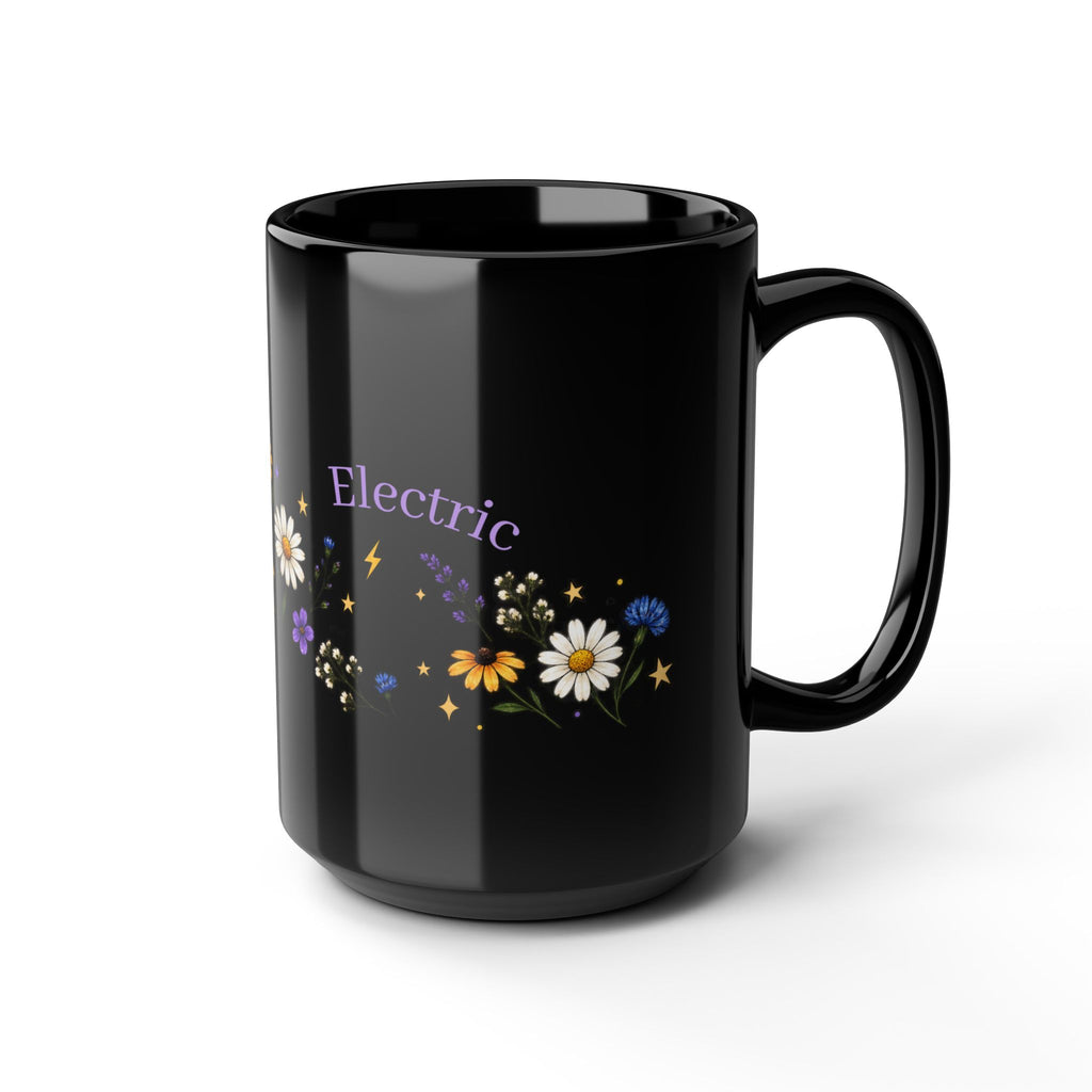 Beautifully Electric Epilepsy Awareness Black Mug (11oz/15oz)
