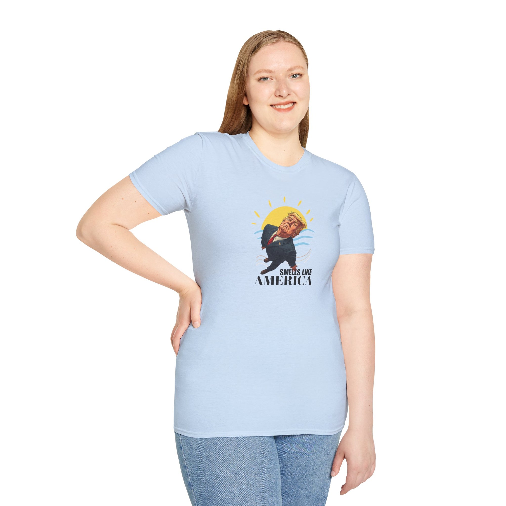American Gulf "Smells like America" Unisex Graphic T-Shirt
