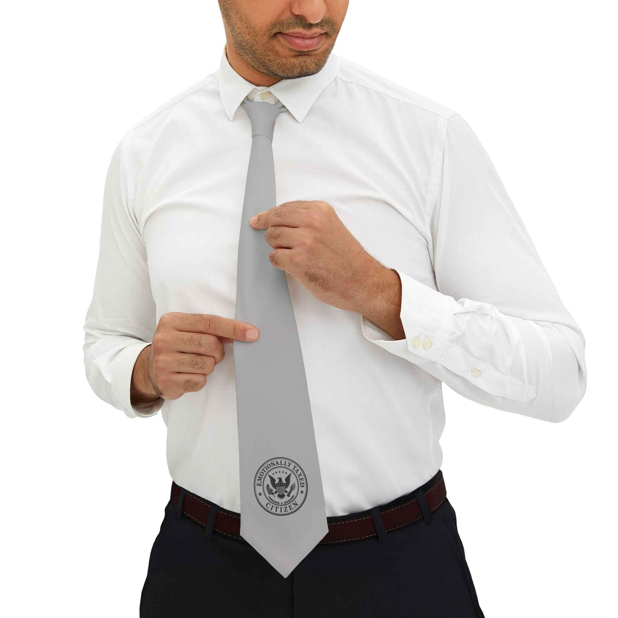 Emotionally Taxed Citizen Necktie