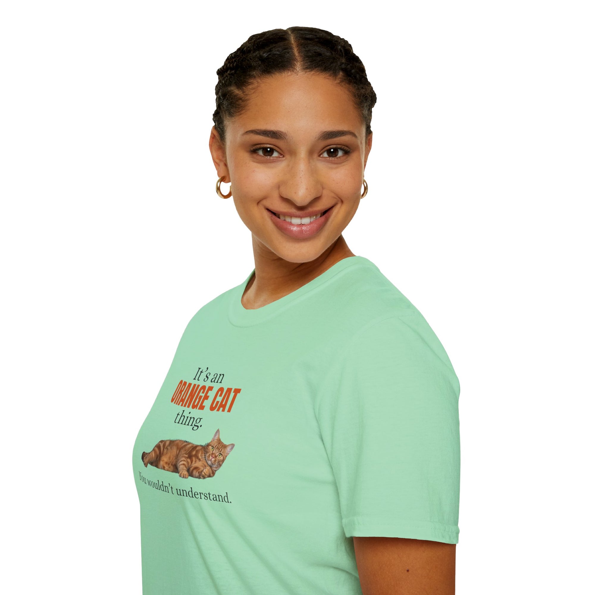 It's an Orange Cat Thing Unisex Softstyle T-Shirt
