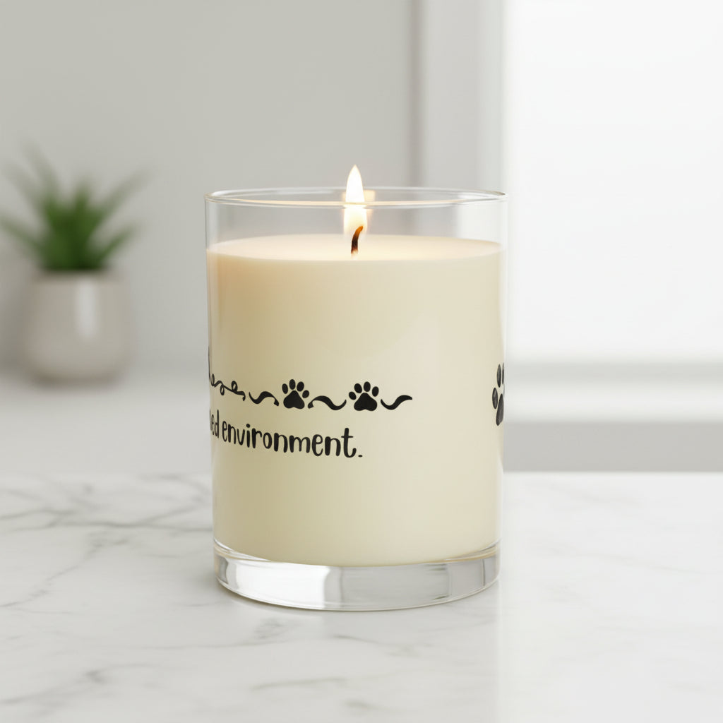 Paw-Approved Environment Candle – Sassy Cat Soy Candle with Dual Wicks
