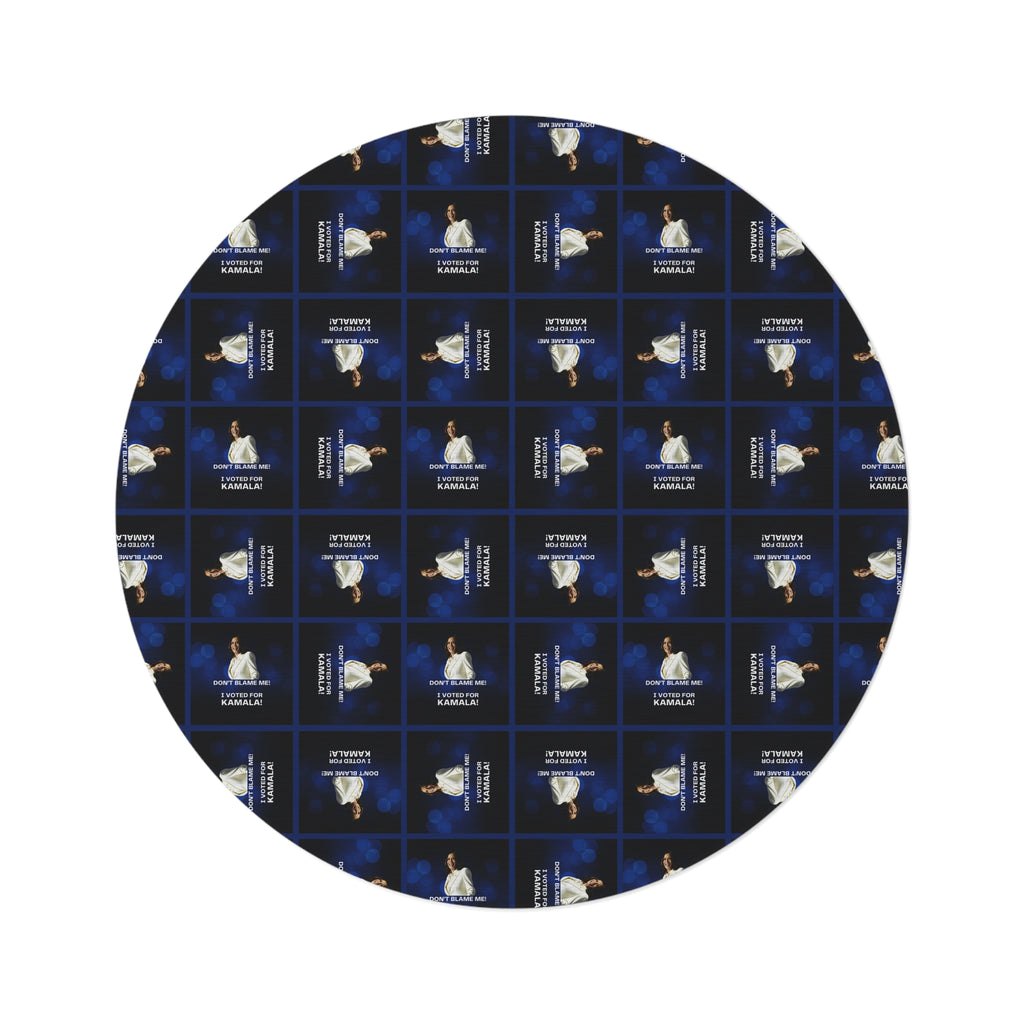 Stylish Kamala Patterned Round Rug