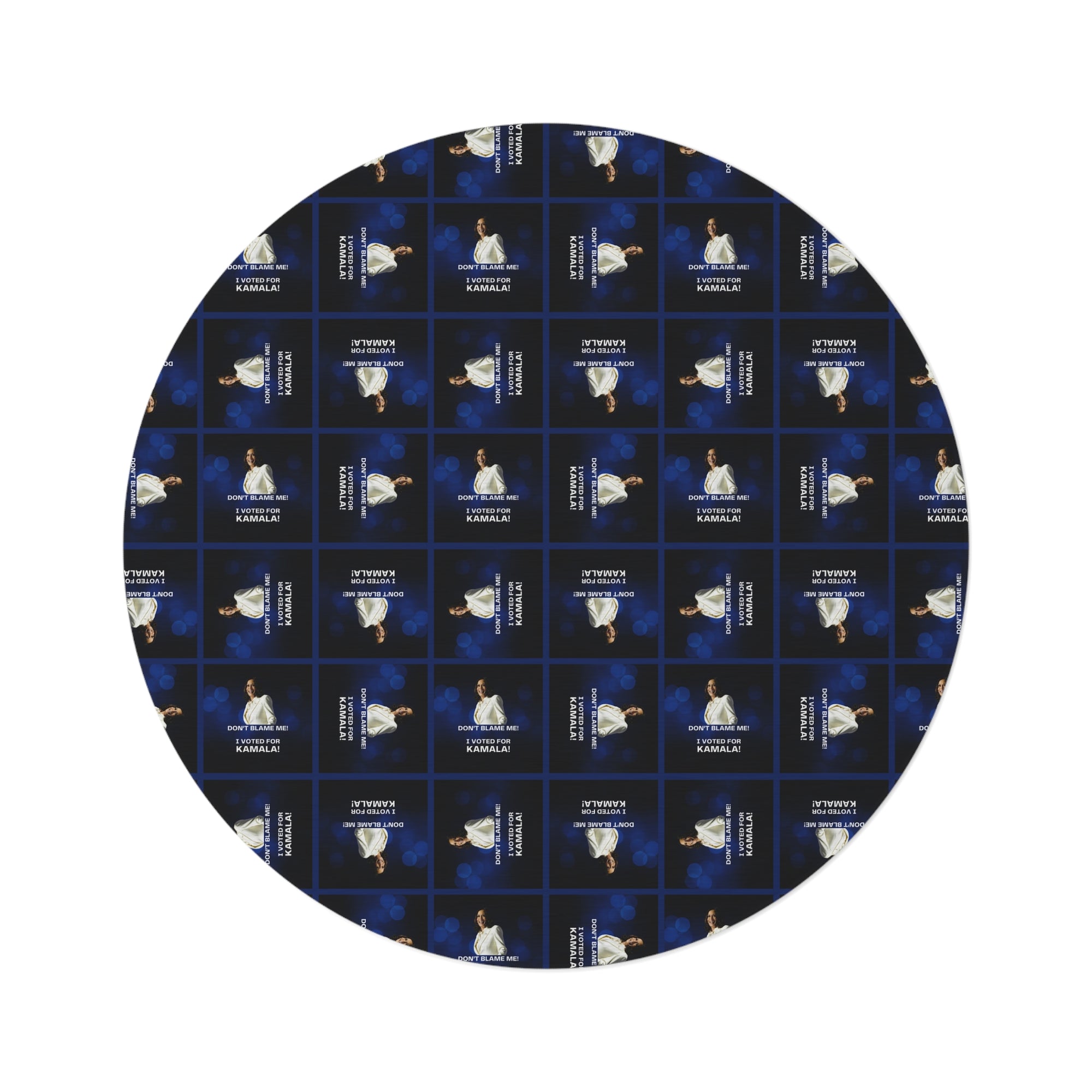 Stylish Kamala Patterned Round Rug
