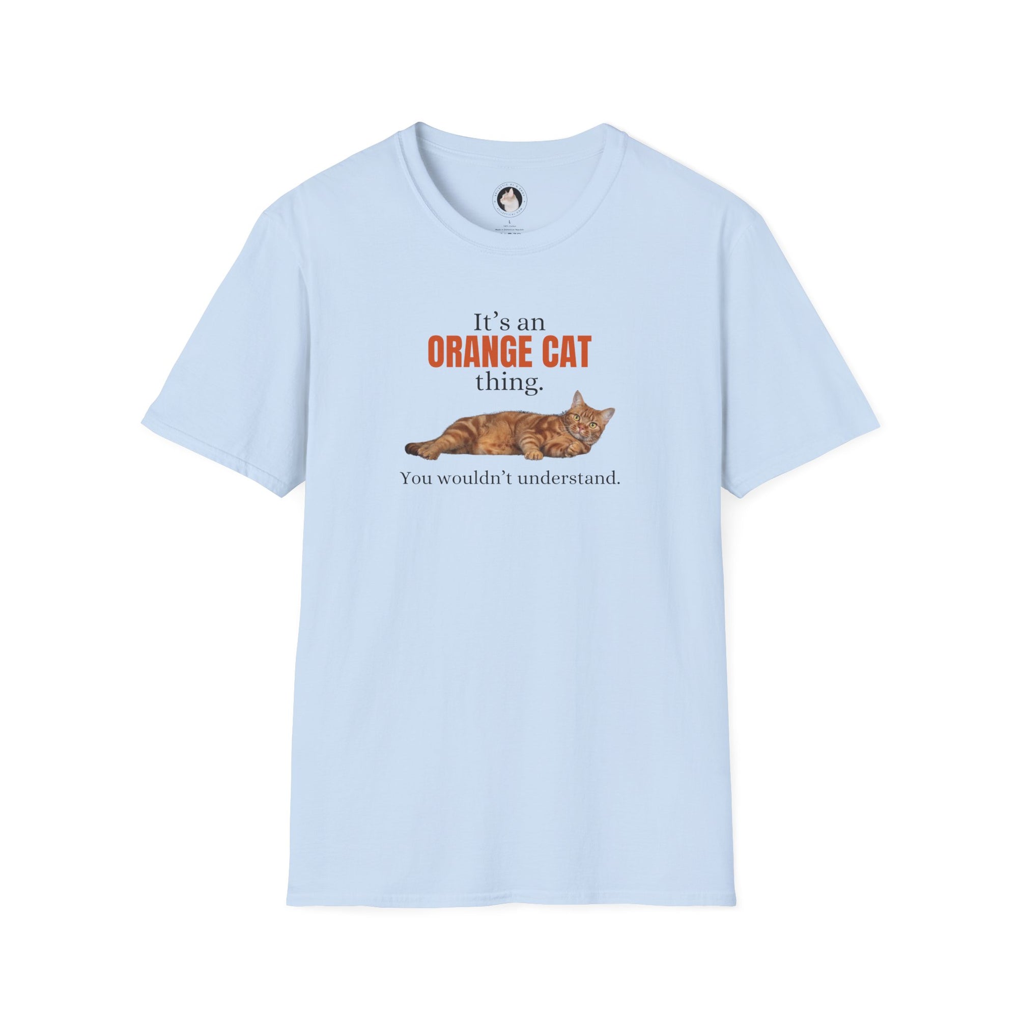 It's an Orange Cat Thing Unisex Softstyle T-Shirt