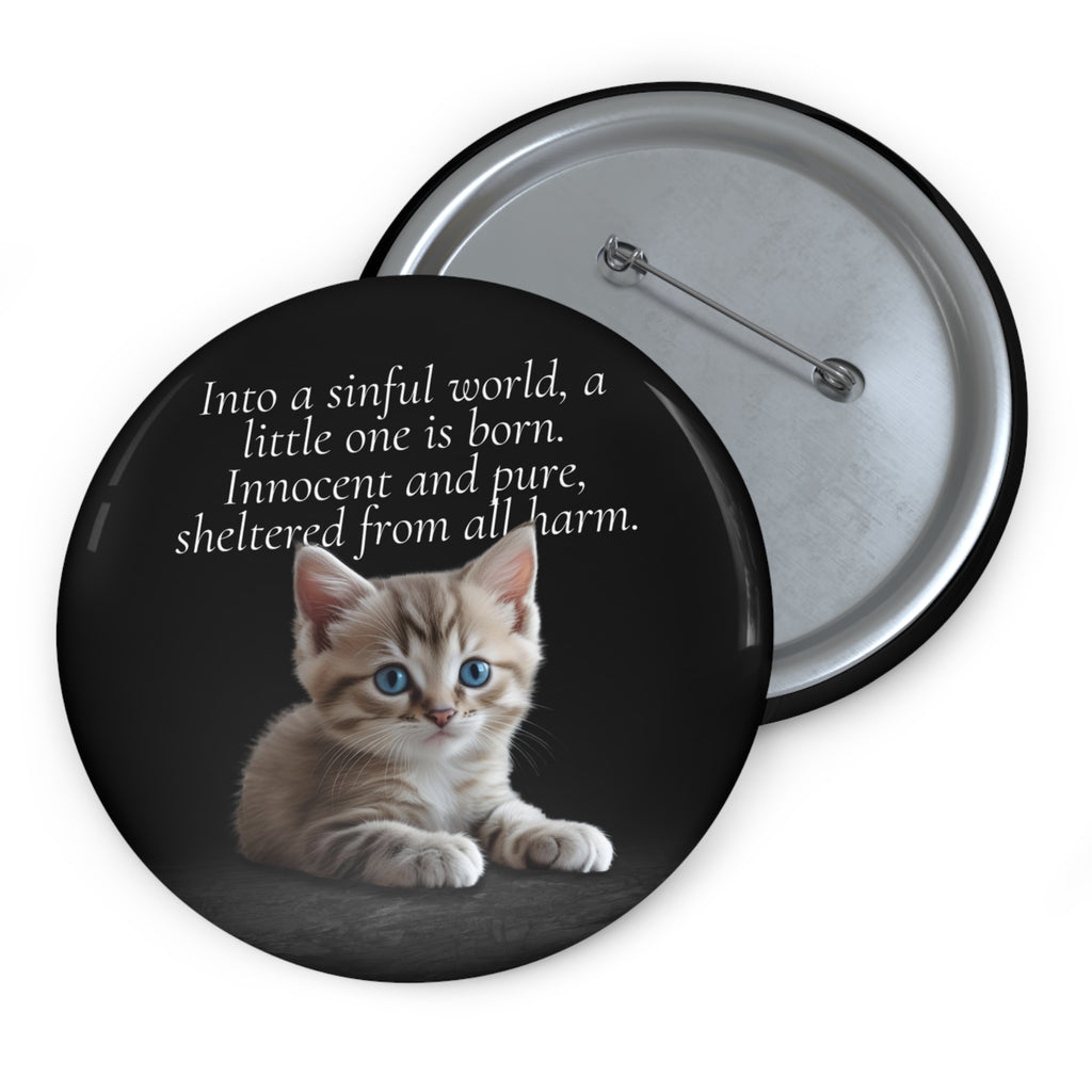 A Little One is Born Pin Buttons