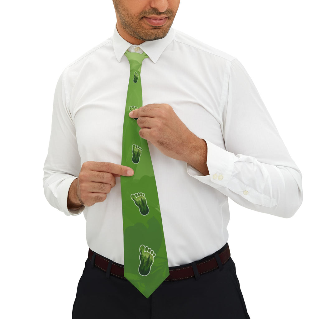 Bigfoot Footprint Necktie | Sasquatch Outdoors Tie