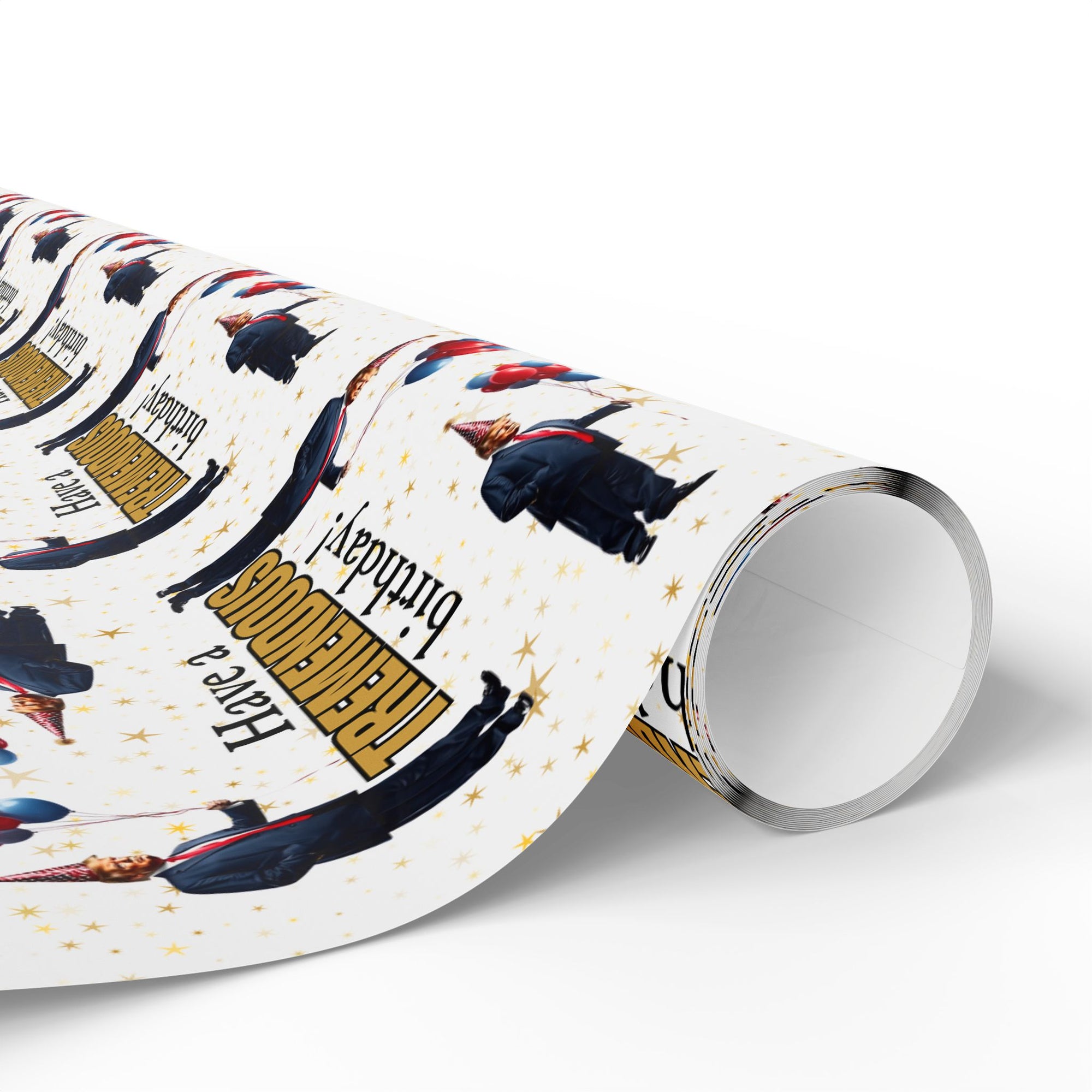 Tremendous Trump Birthday Wrapping Paper