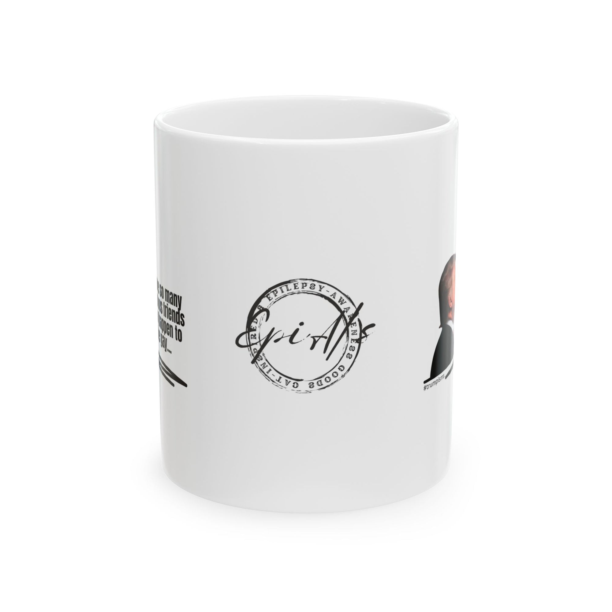 Happen to be Gay: Trumpisms Ceramic Mug, (11oz, 15oz)