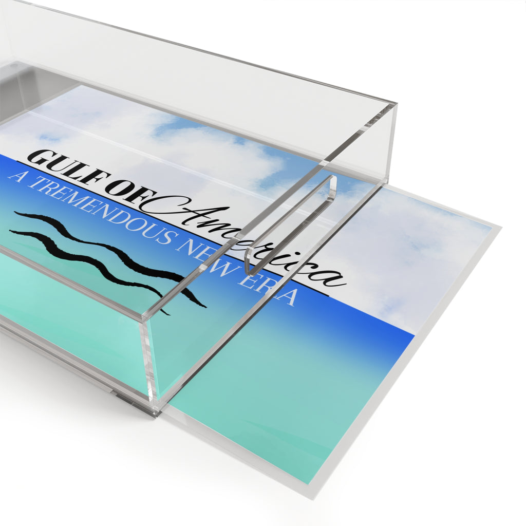 Coastal Acrylic Serving Tray - American Gulf Design