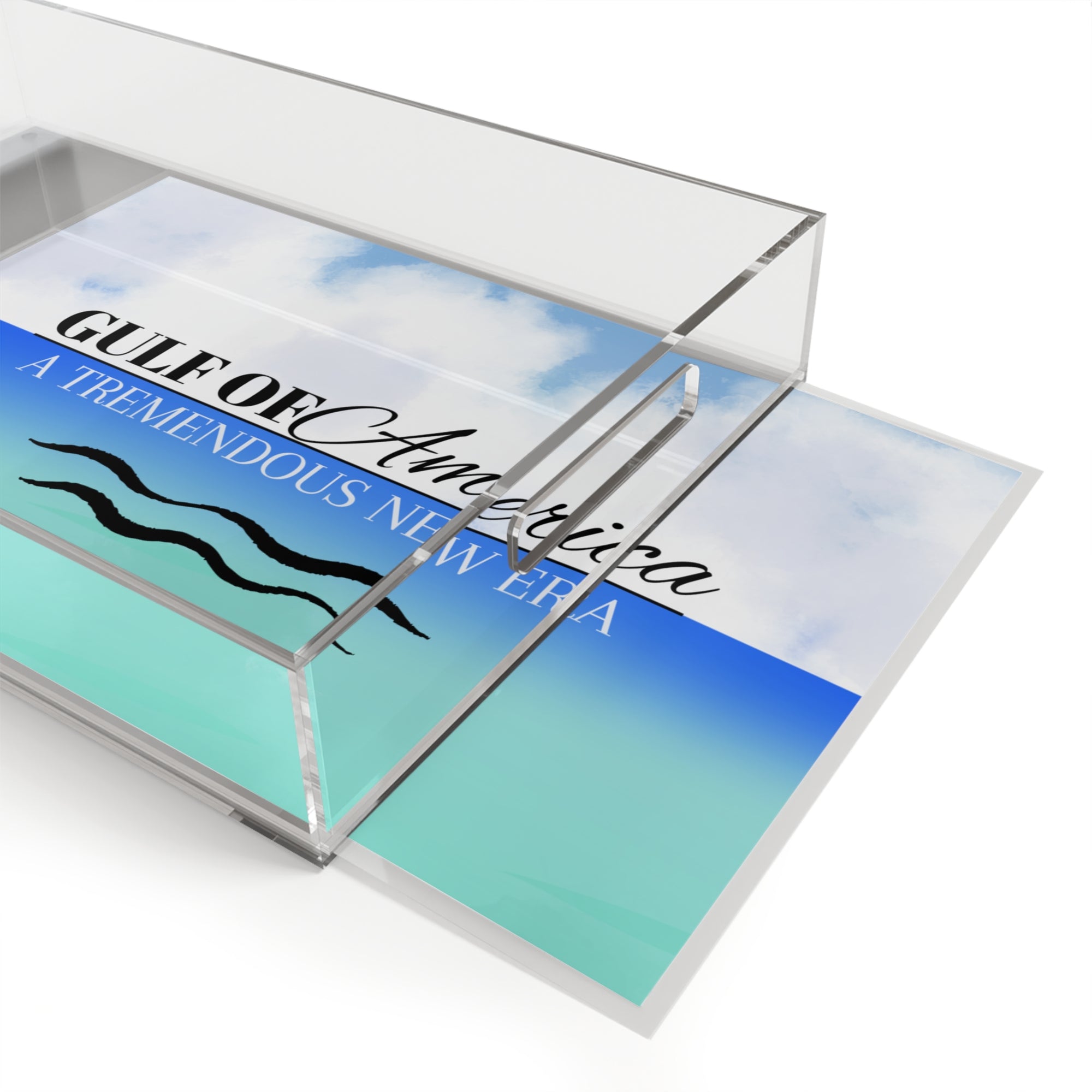 Coastal Acrylic Serving Tray - American Gulf Design