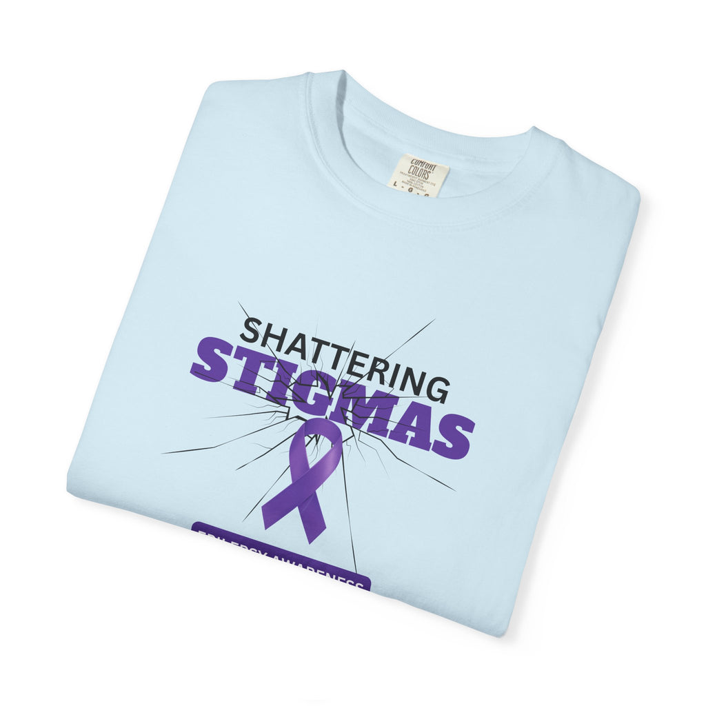 Epilepsy Awareness Unisex Garment-Dyed T-Shirt - Shattering Stigmas