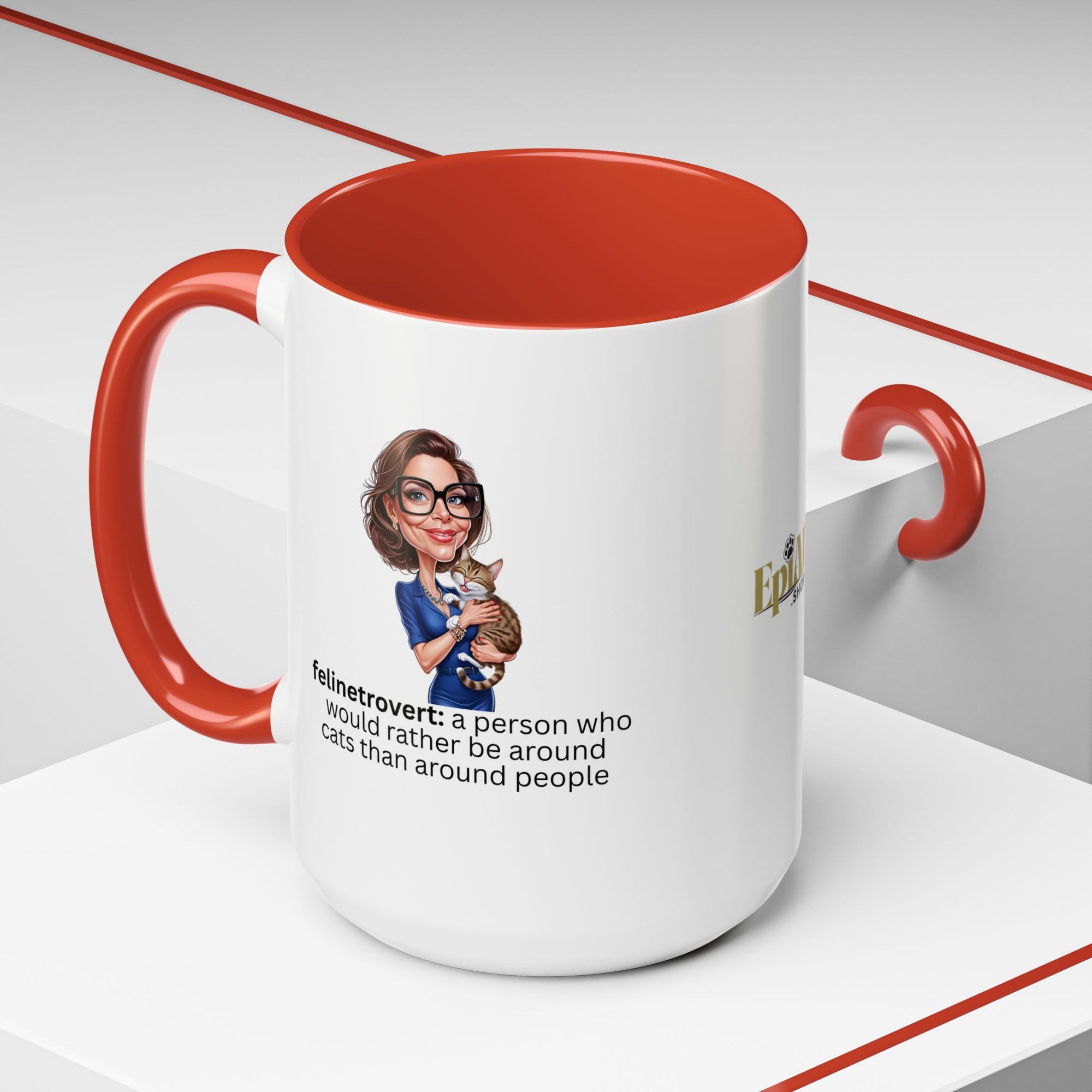 Felinetrovert Coffee Mug - Perfect Gift for Cat Lovers