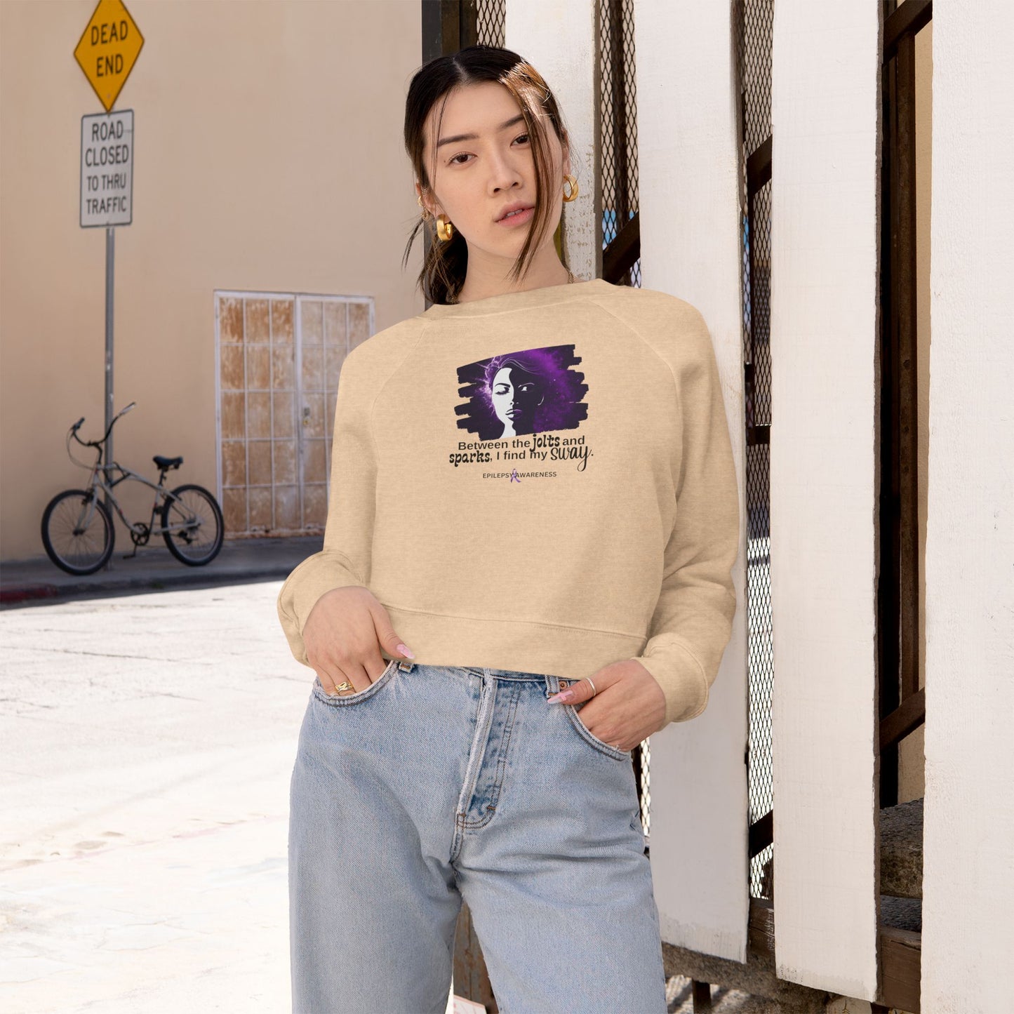 Found My Sway Women's Cropped Fleece Pullover