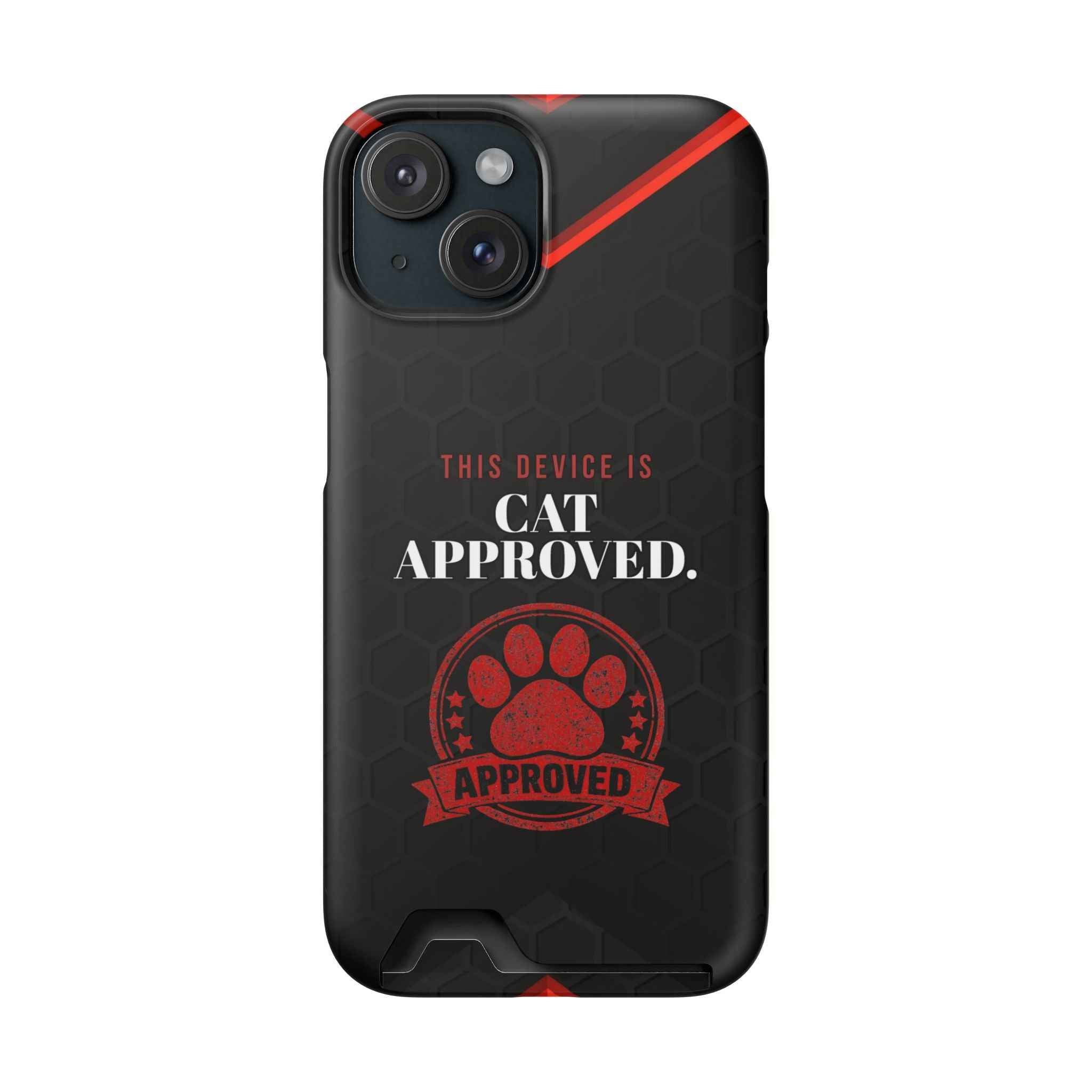 Cat Approved iPhone Case — Official Stamp Edition