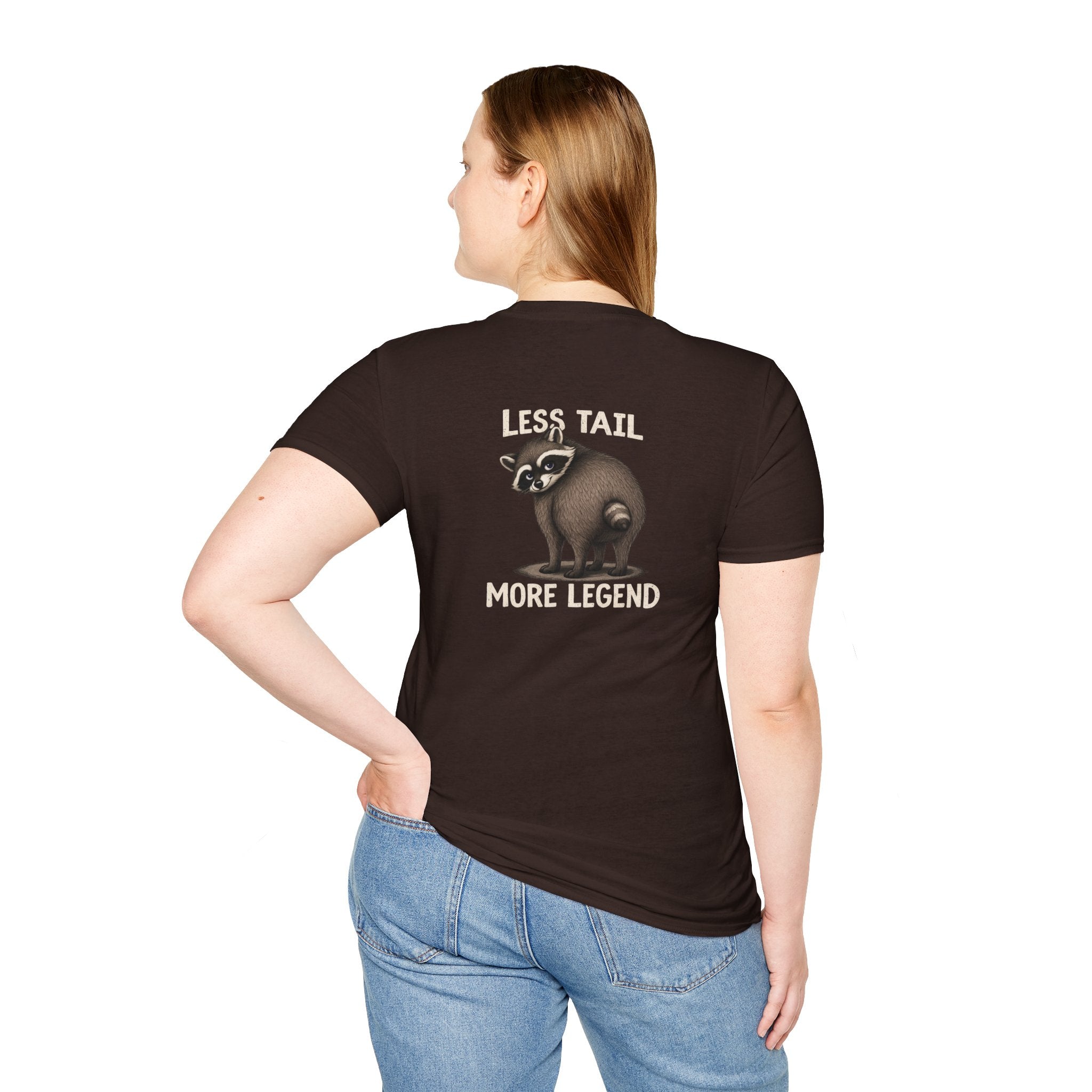 Less Tail, More Legend Jimothy Raccoon T-Shirt