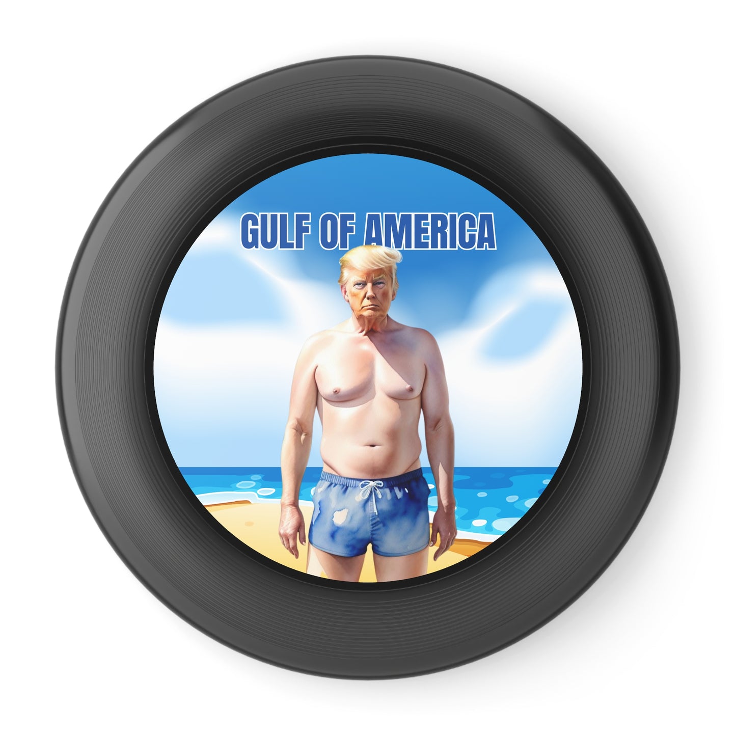 Gulf of America Frisbee - Fun Outdoor Flying Disc with Humorous Design
