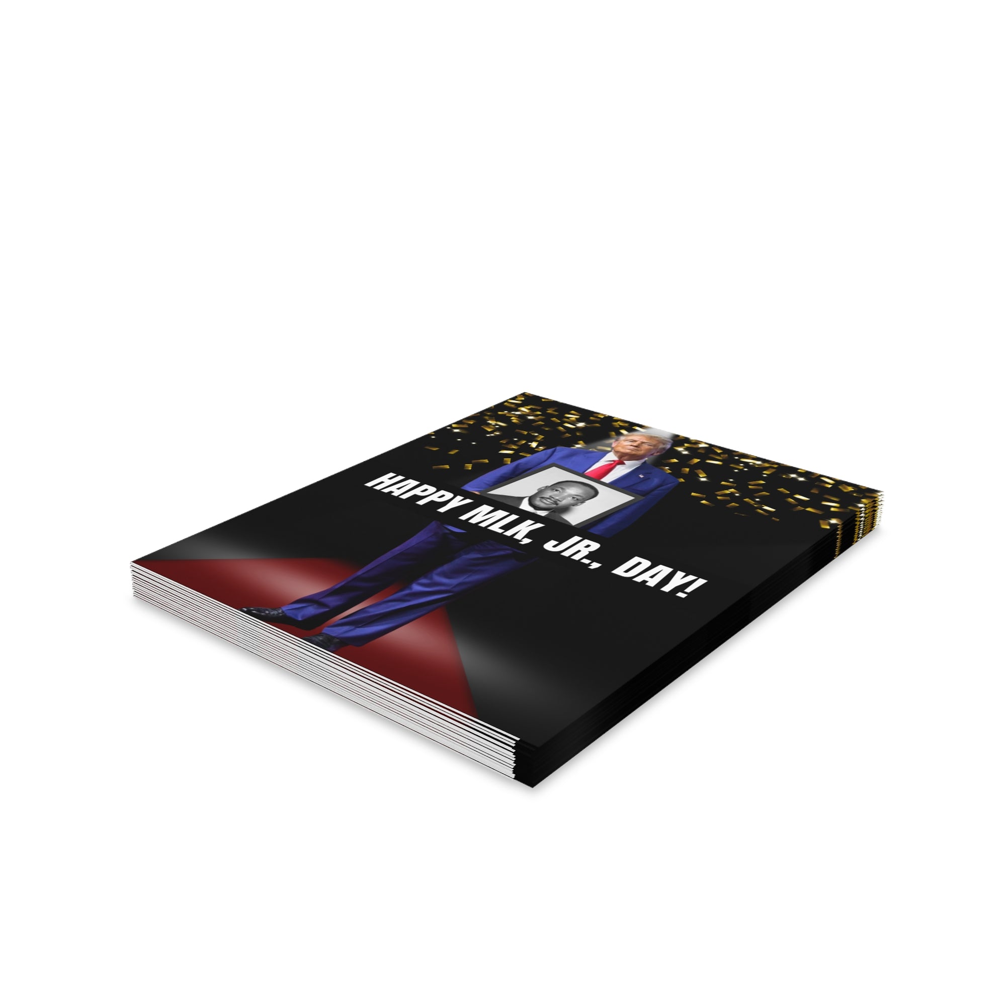Donald Trump MLK Jr. Day Greeting Cards (8, 16, and 24 pcs)
