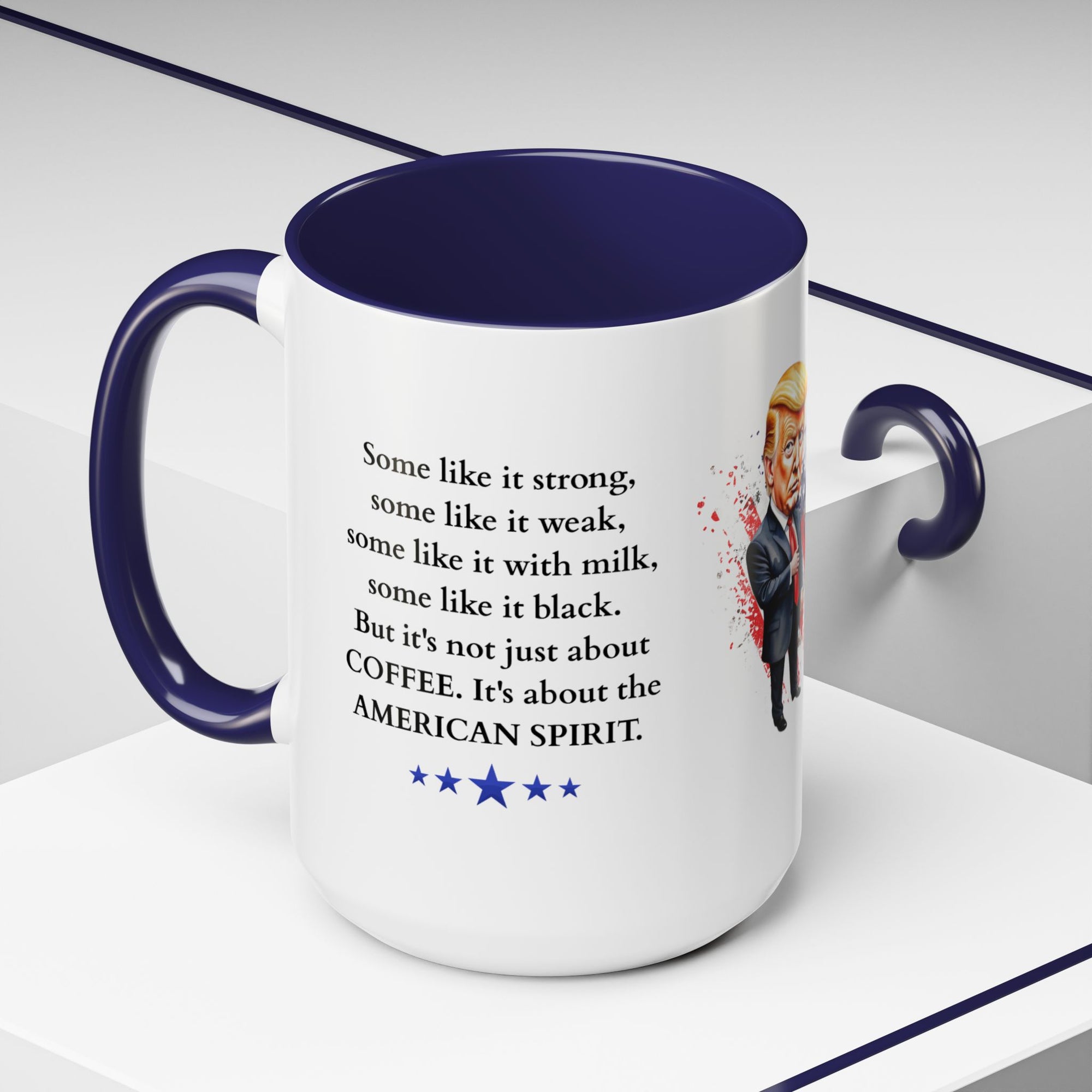 Donald Trump Motivational Coffee Mug: Mocha Inspiration