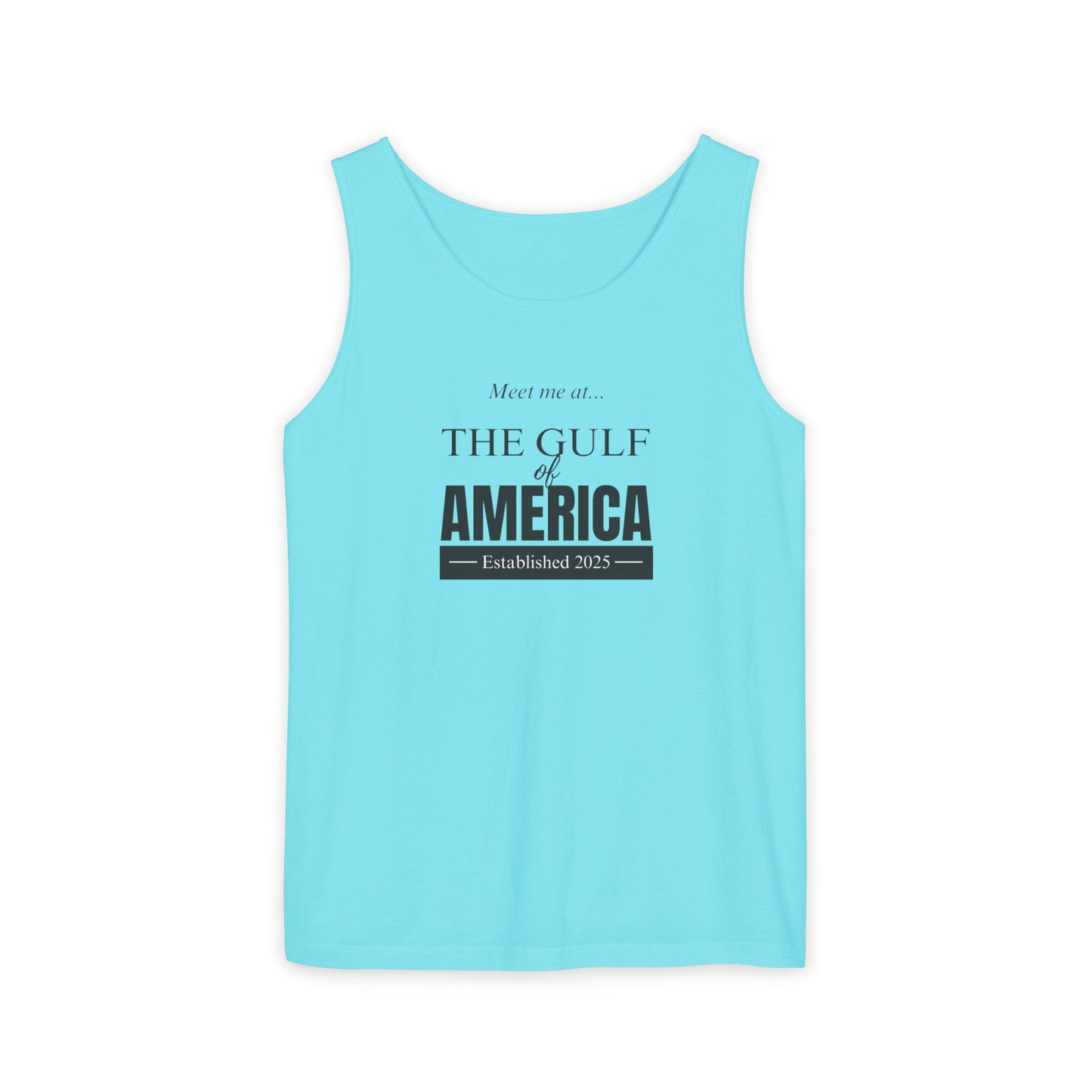 Gulf of America Unisex Garment-Dyed Tank Top