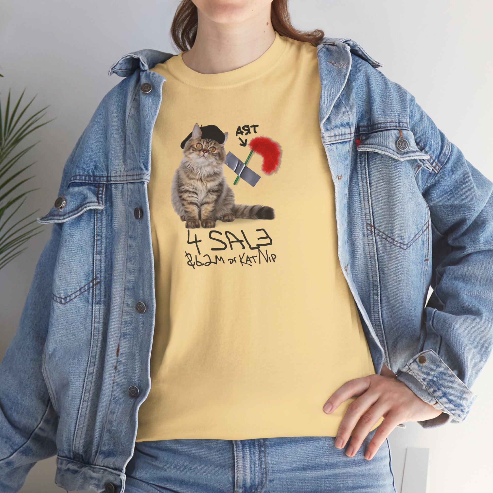 Duct Tape Art Unisex Heavy Cotton Tee
