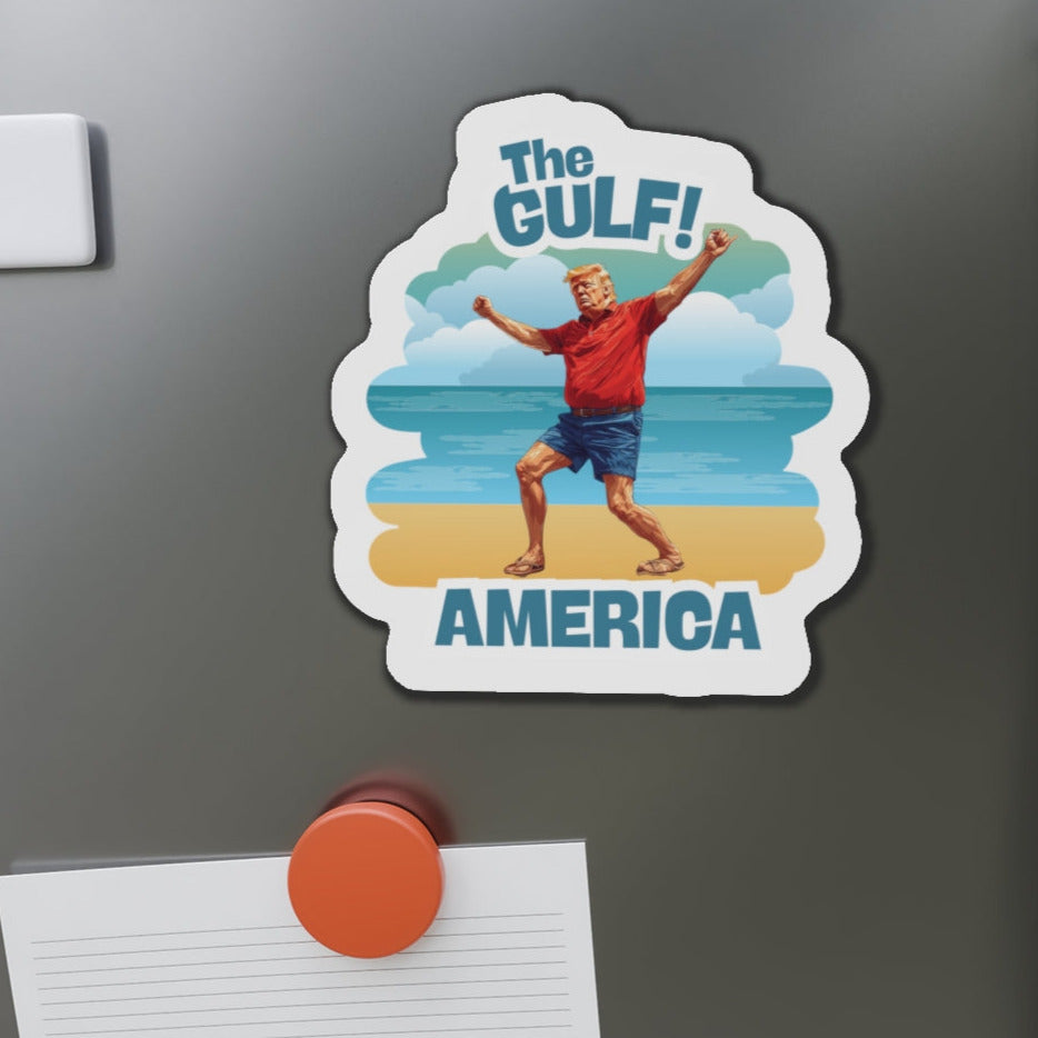 Gulf Coast Die-Cut Magnet, Fun Home Decor