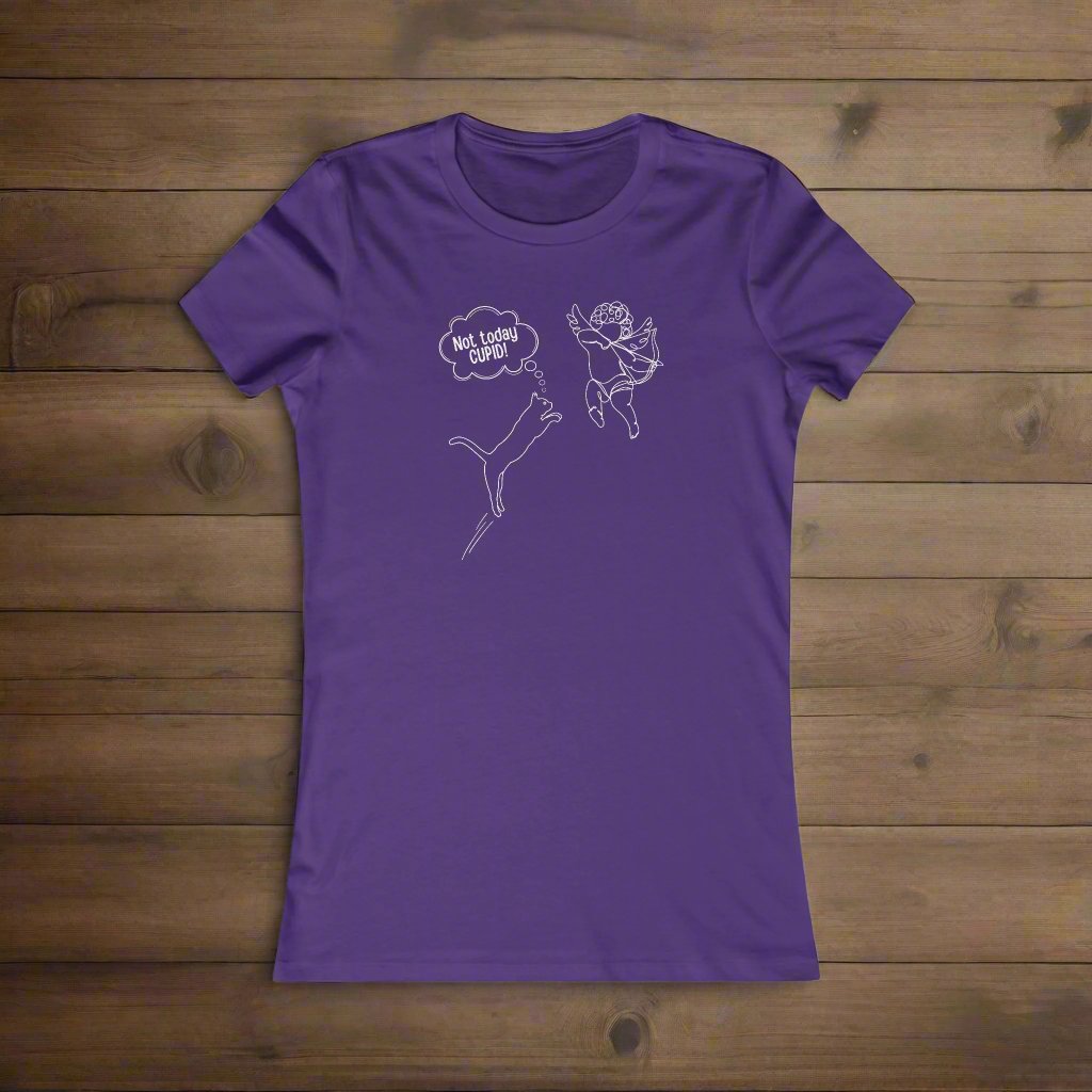 Not Today Cupid Valentines Day Women's Favorite Tee - EpiAl's Shop