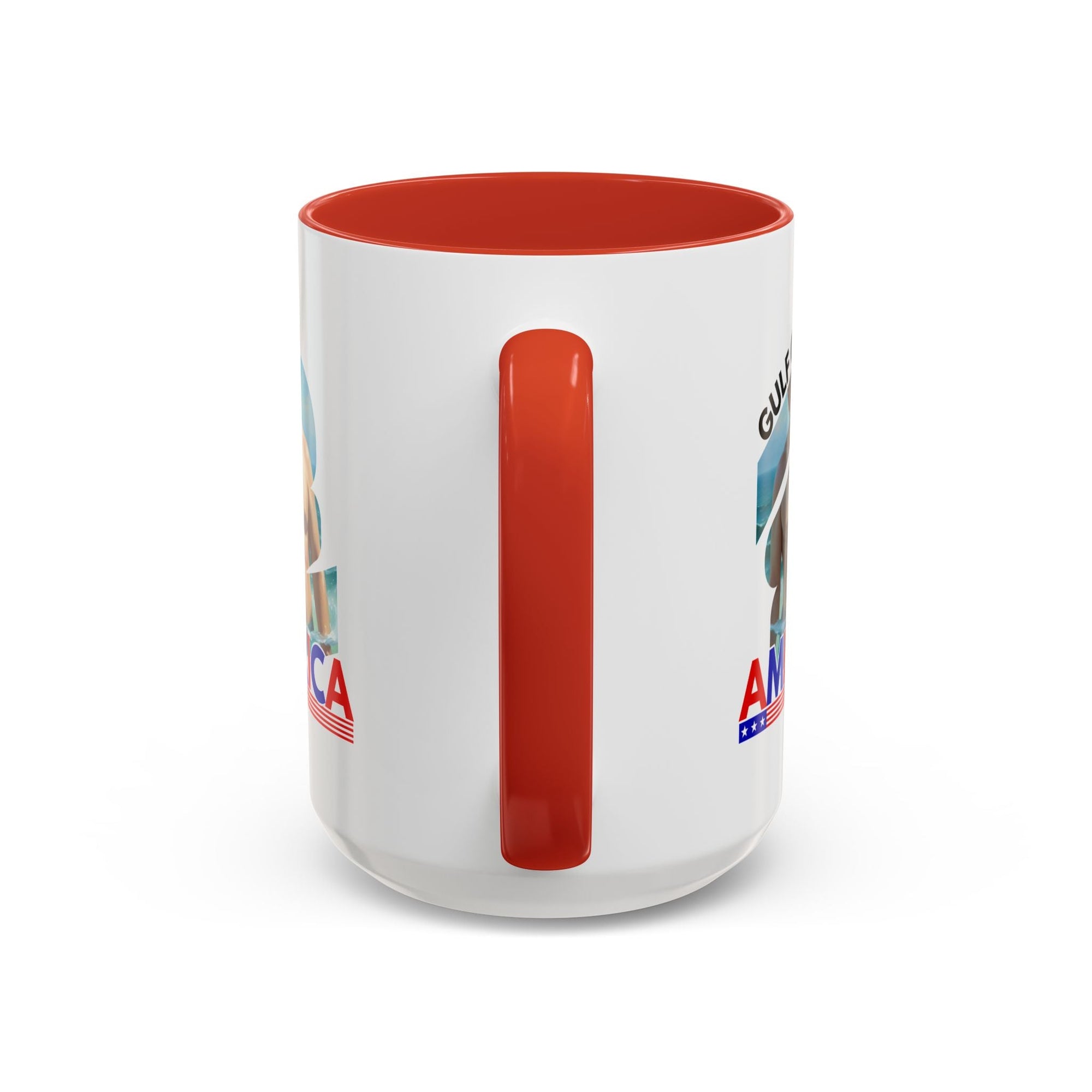 Trump's Gulf of America Accent Coffee Mug Printify