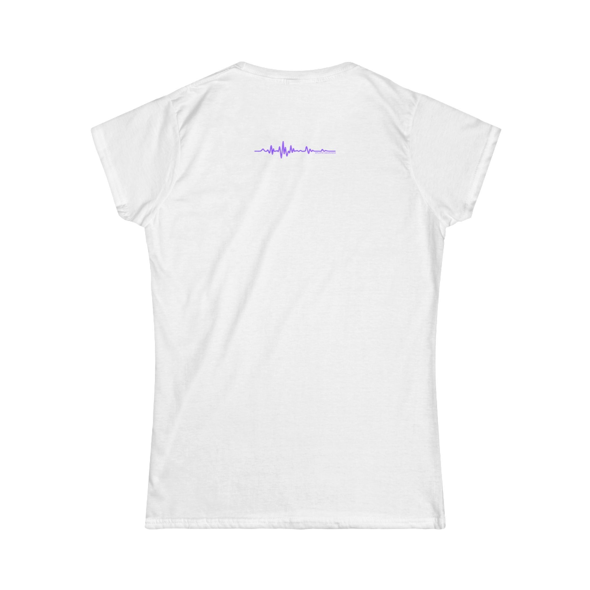 She Wears a Crown of Static – Women’s Epilepsy Awareness T-Shirt