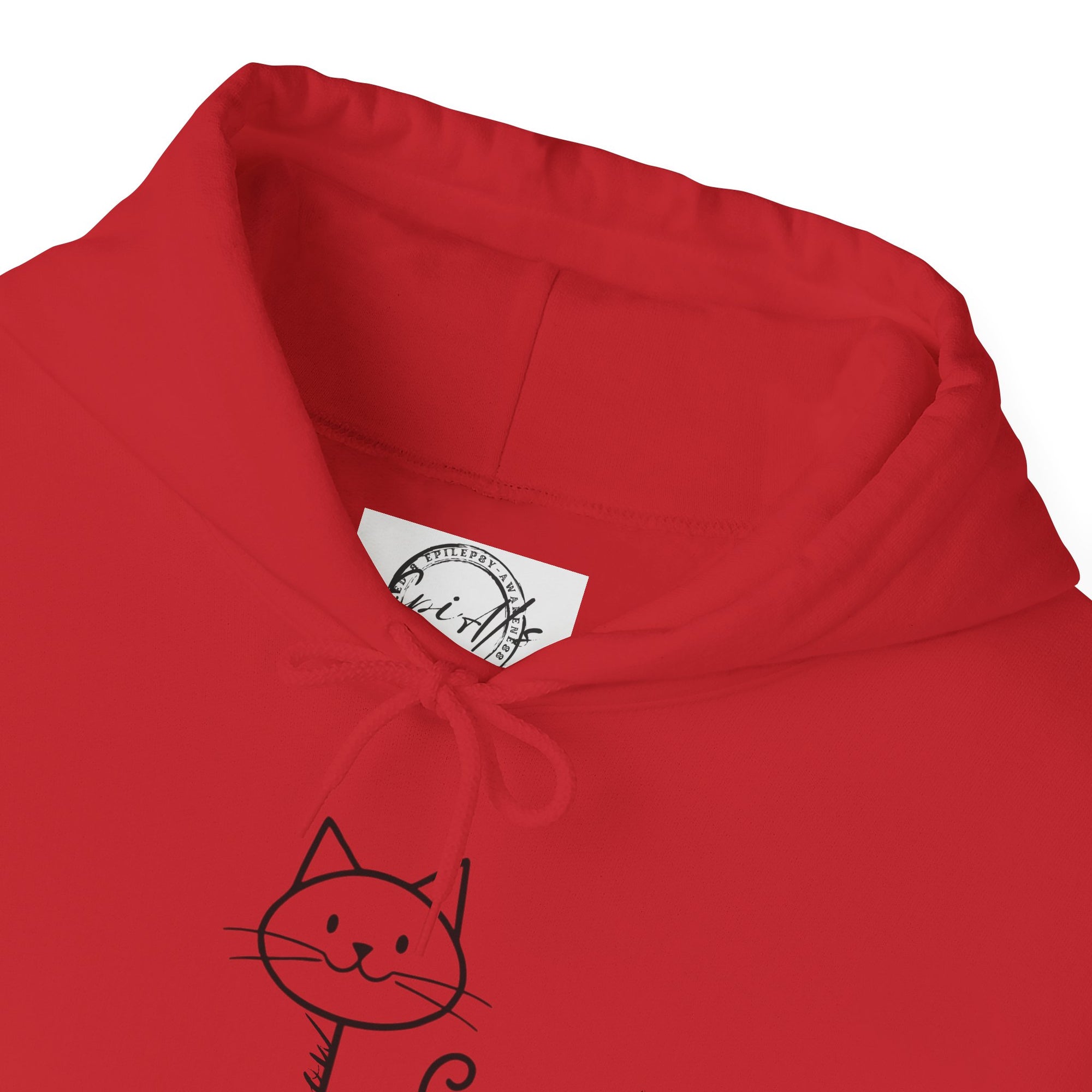 Cozy Stick Cat Lover Hoodie