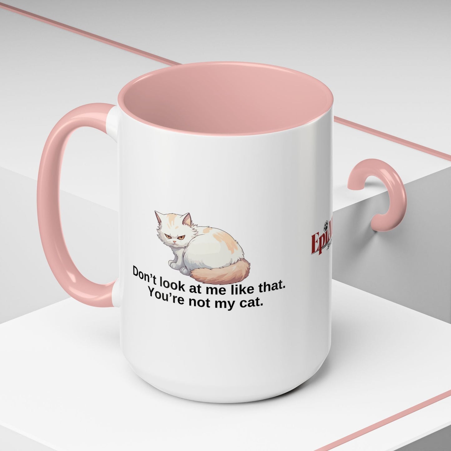 Humorous Cat Lover's Coffee Mug - 11/15oz Accent Mug Printify