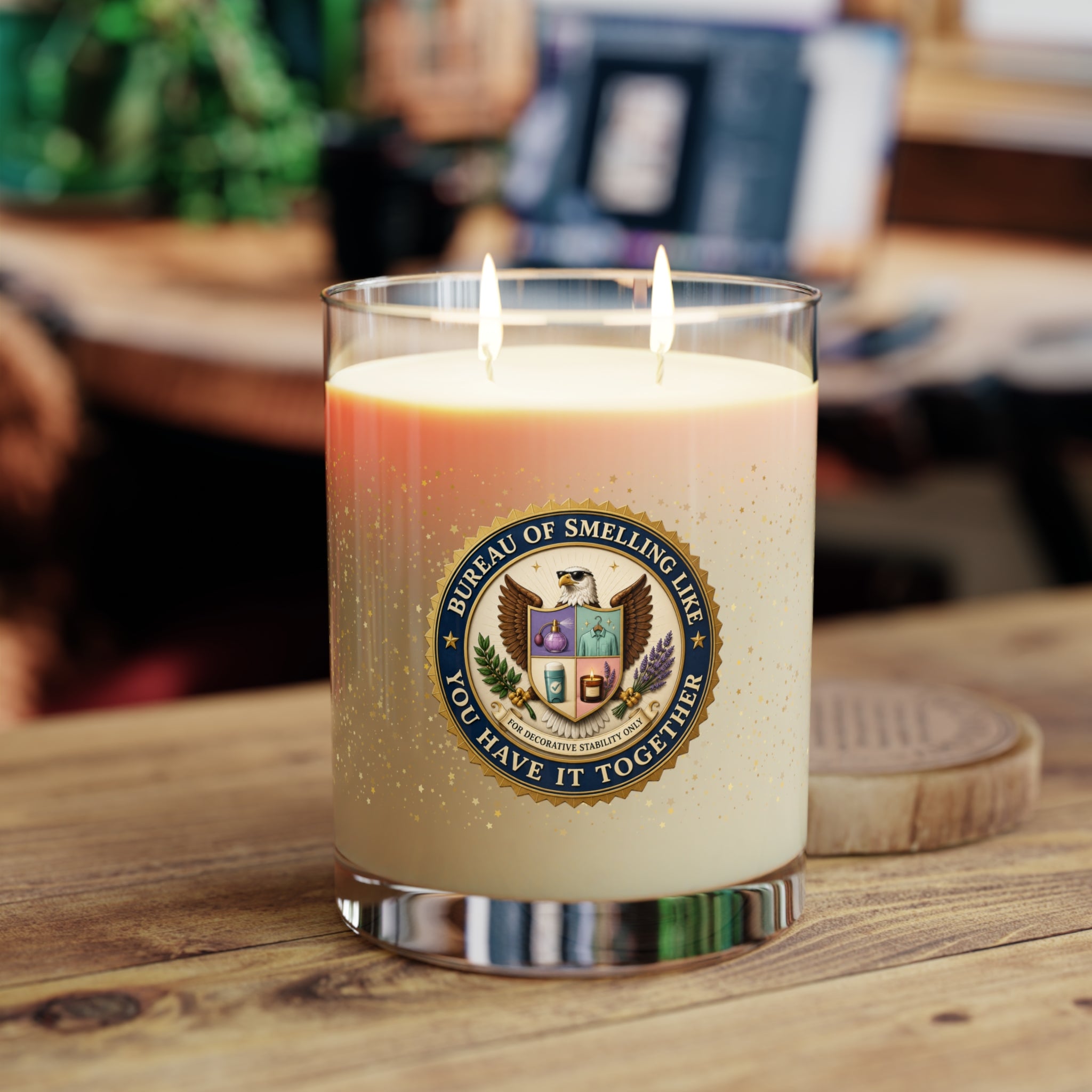 Bureau of Smelling Like You Have It Together Soy Candle | Funny 11 oz Candle