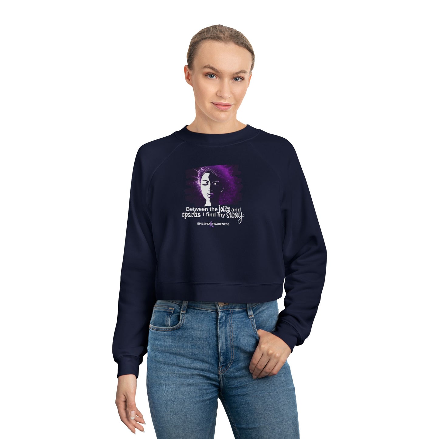 Found My Sway Women's Cropped Fleece Pullover
