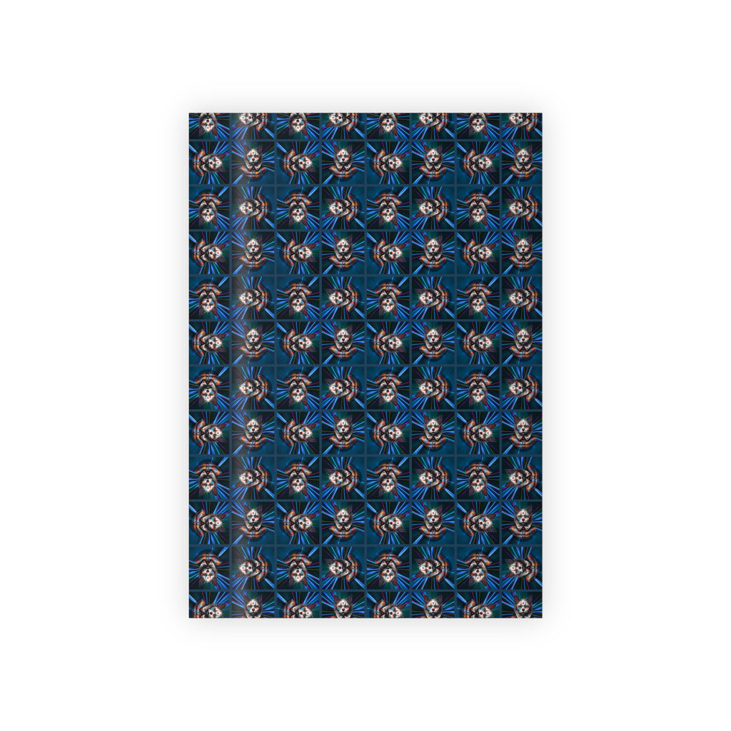 Premium Cat Clown Design Gift Wrapping Paper Roll - Unique Artistic Wrap for All Occasions