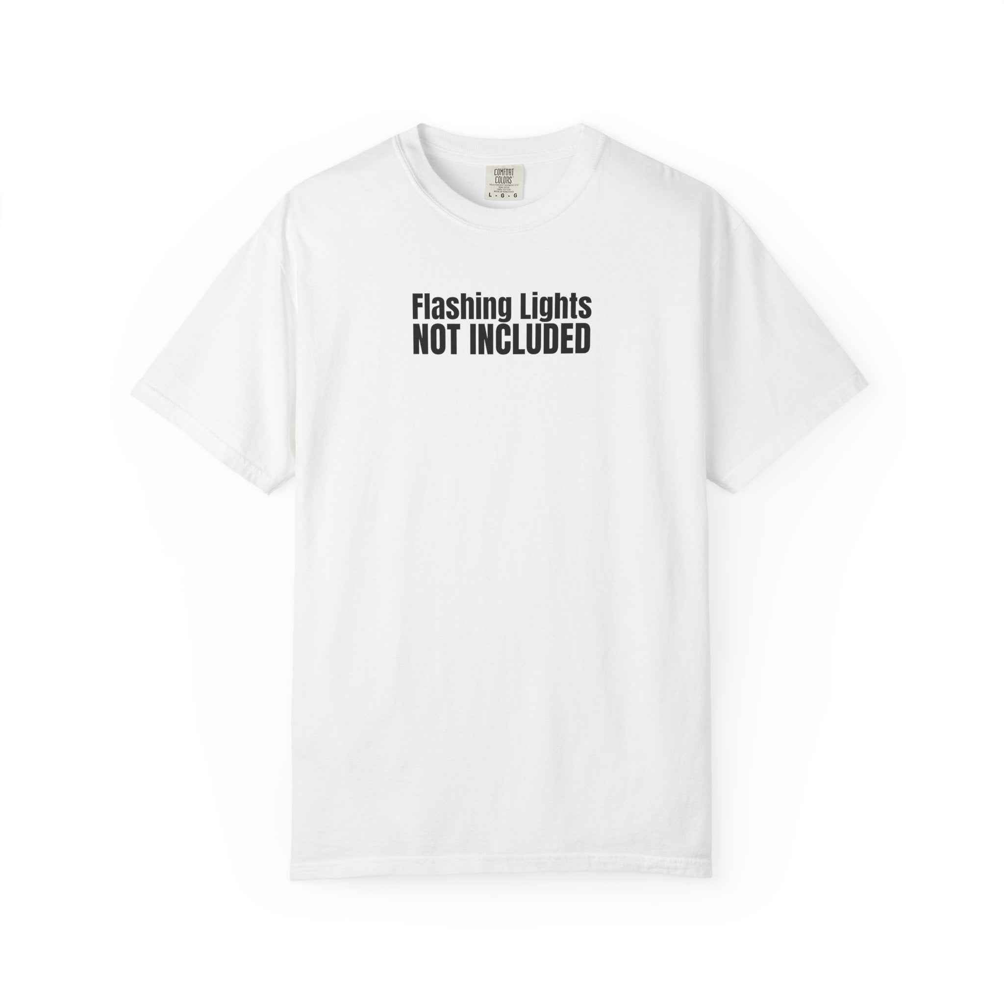 Flashing Lights Not Included T-Shirt | Epilepsy Awareness Tee