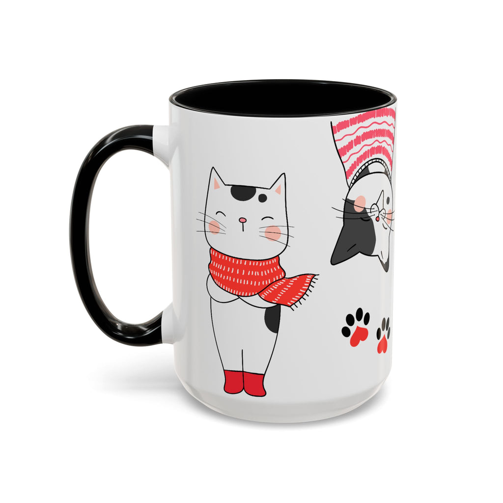 Cute Chilly Cats Coffee Mug