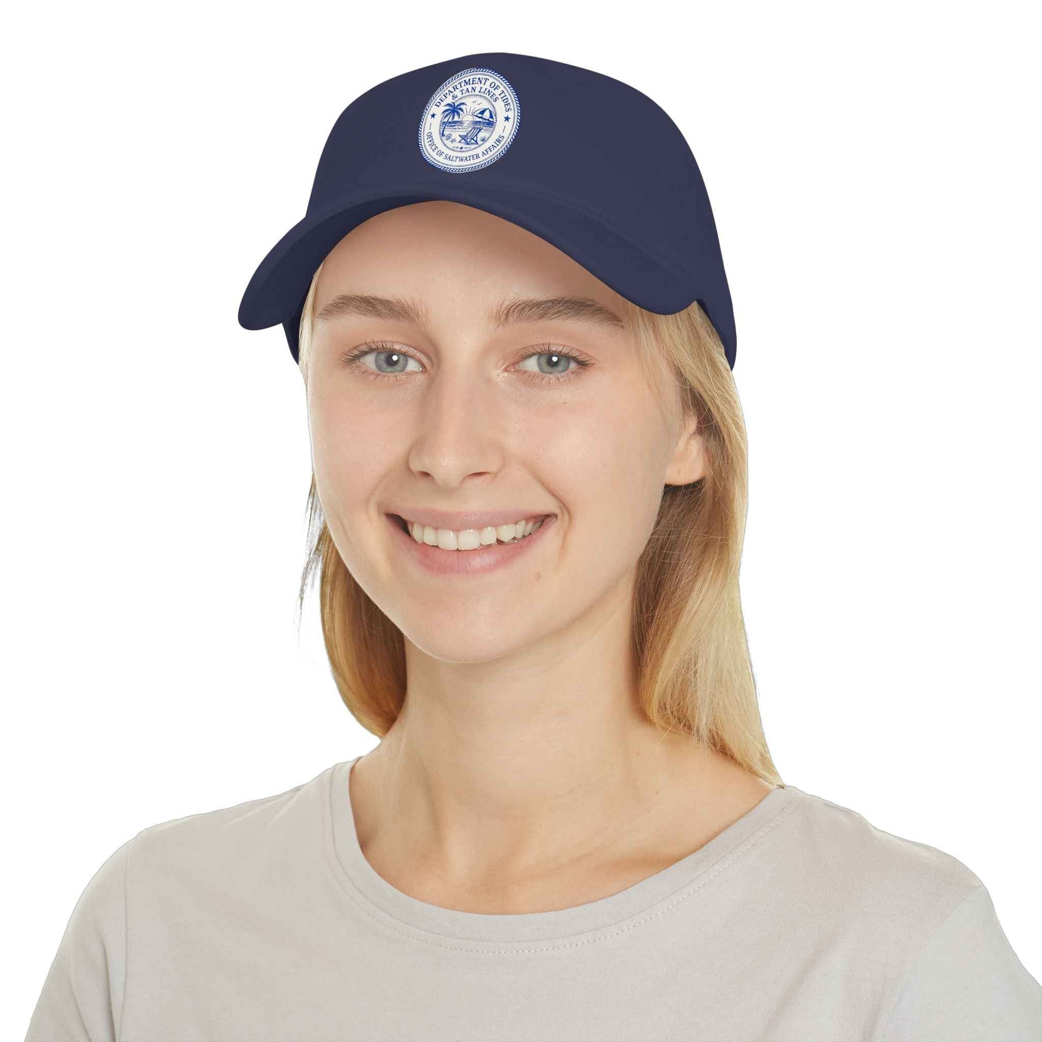 Department of Tides & Tan Lines Dad Cap – Coastal Seal Hat, Office of Saltwater Affairs