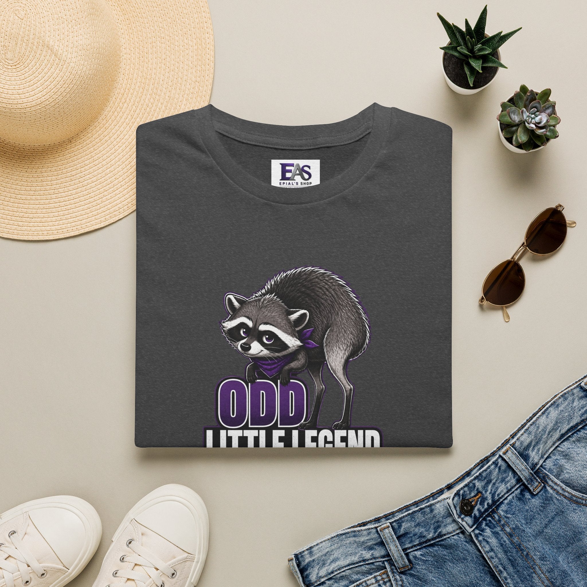 Odd Little Legend Jimothy Raccoon T-Shirt