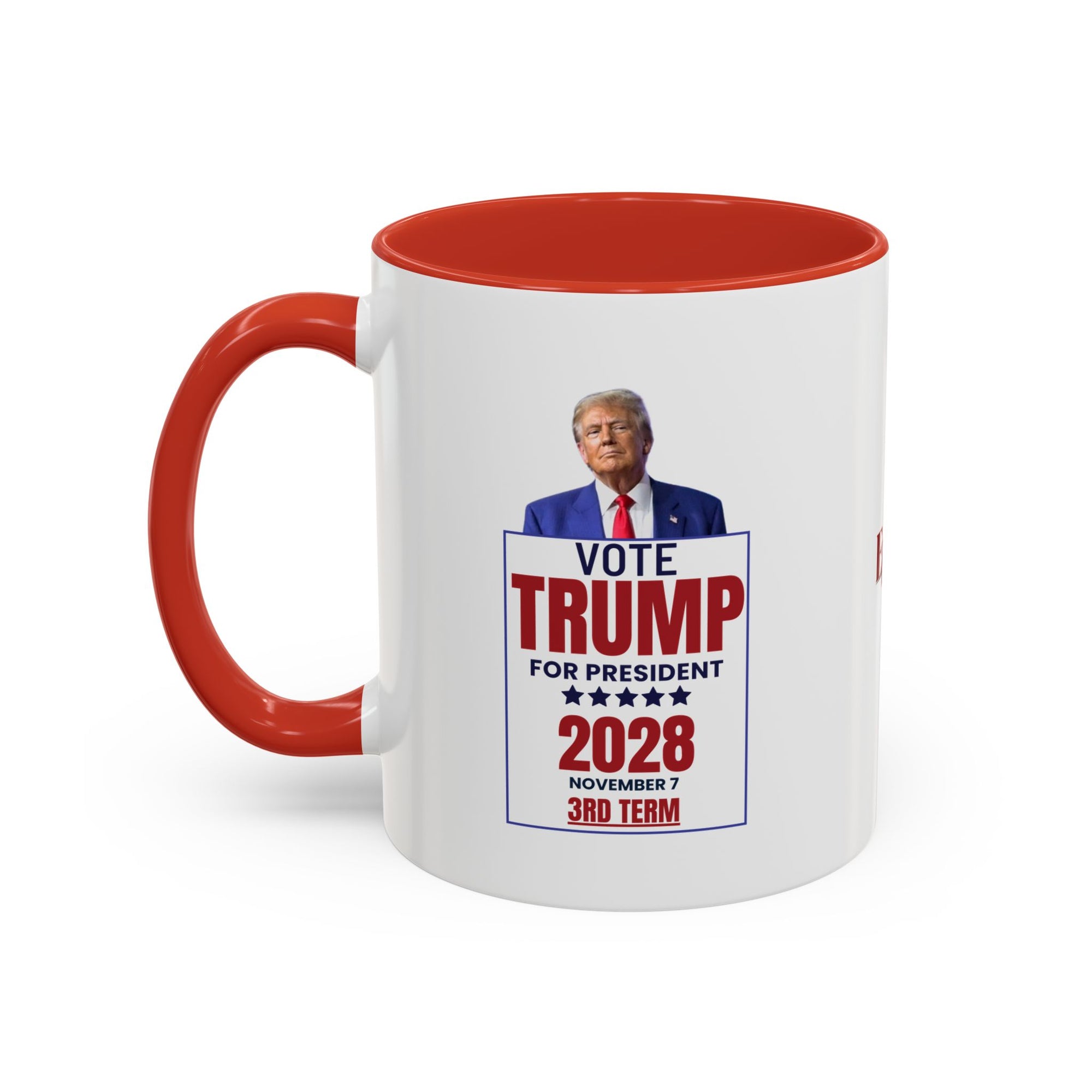Vote Trump for President Coffee Mug – 11oz & 15oz Accent Mug for Political Enthusiasts