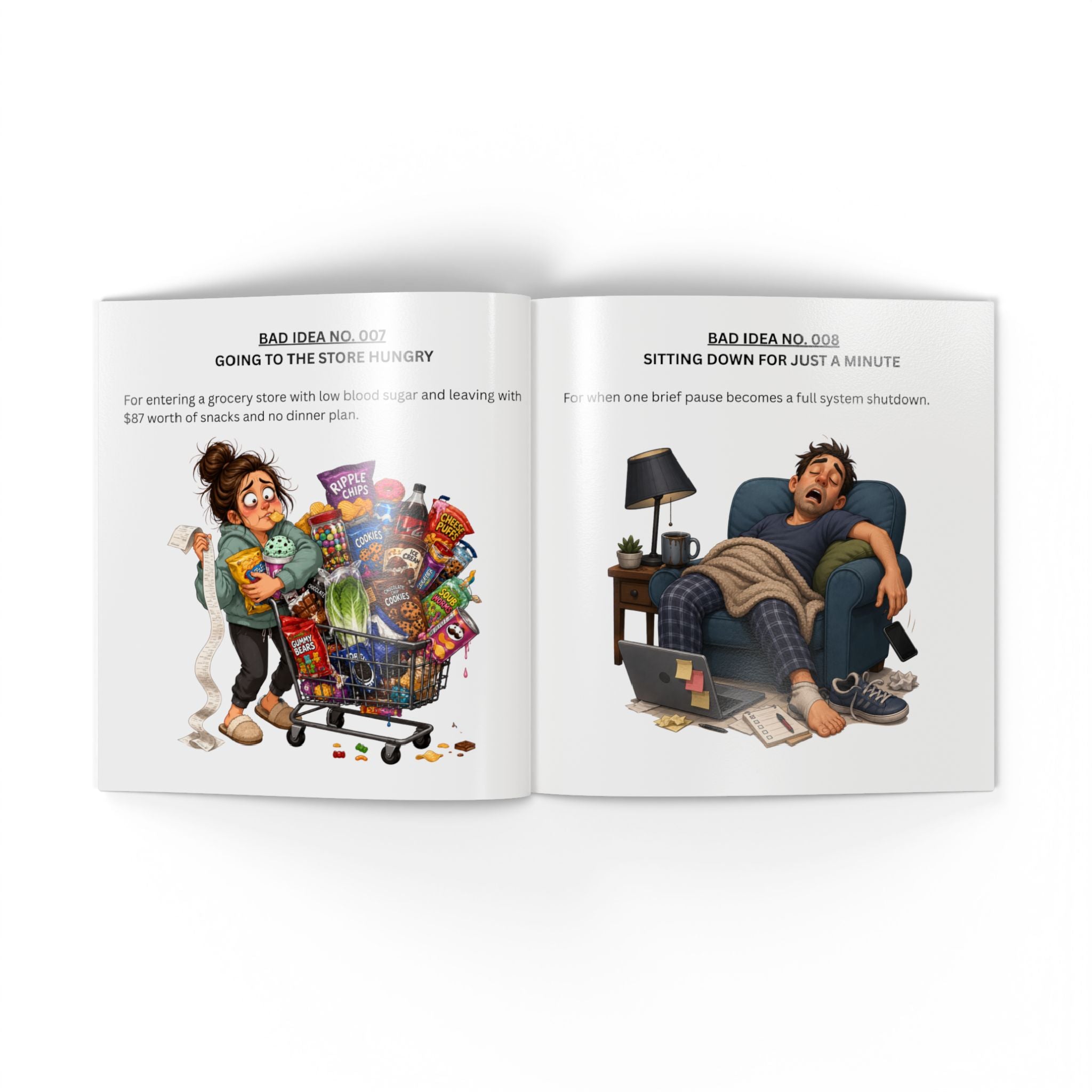 Bureau of Bad Ideas: Funny Faux-Government Softcover Book