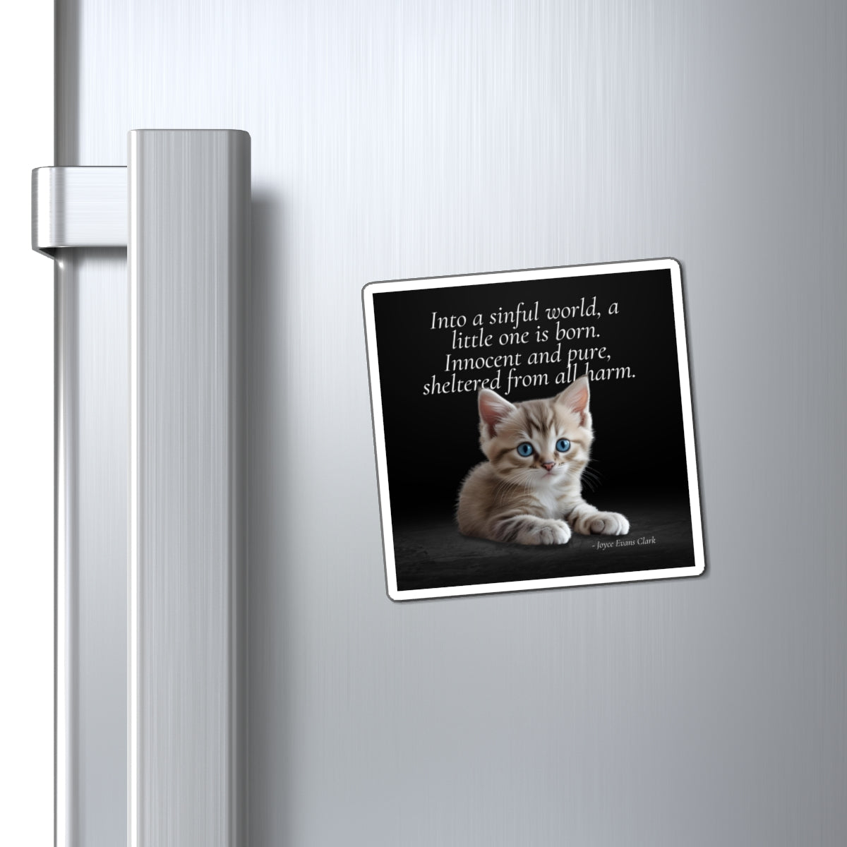 Photo depicting the ​A Little One is Born Magnets from EpiAl's Shop.