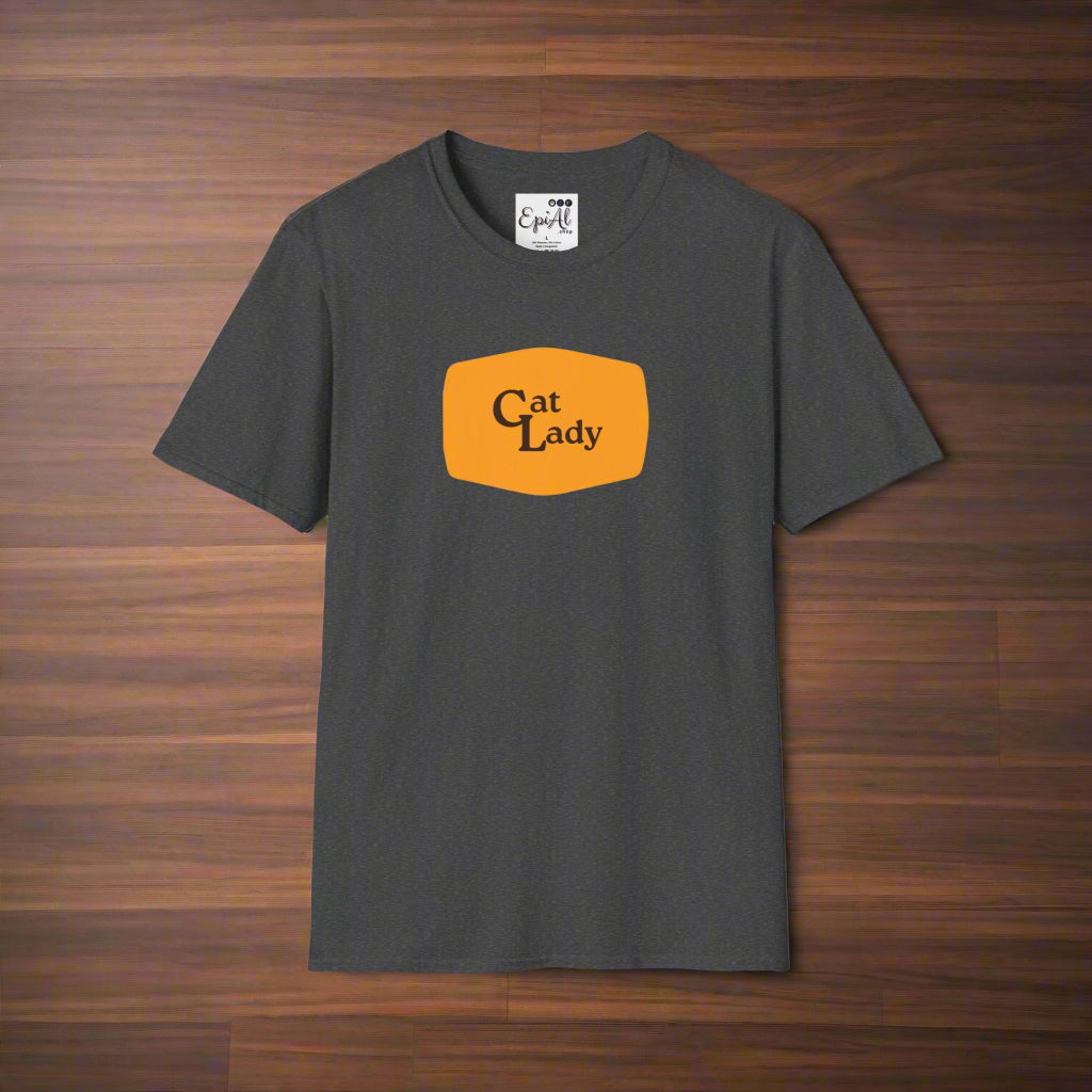 Cracker Barrel Style Cat Lady Softstyle T-Shirt