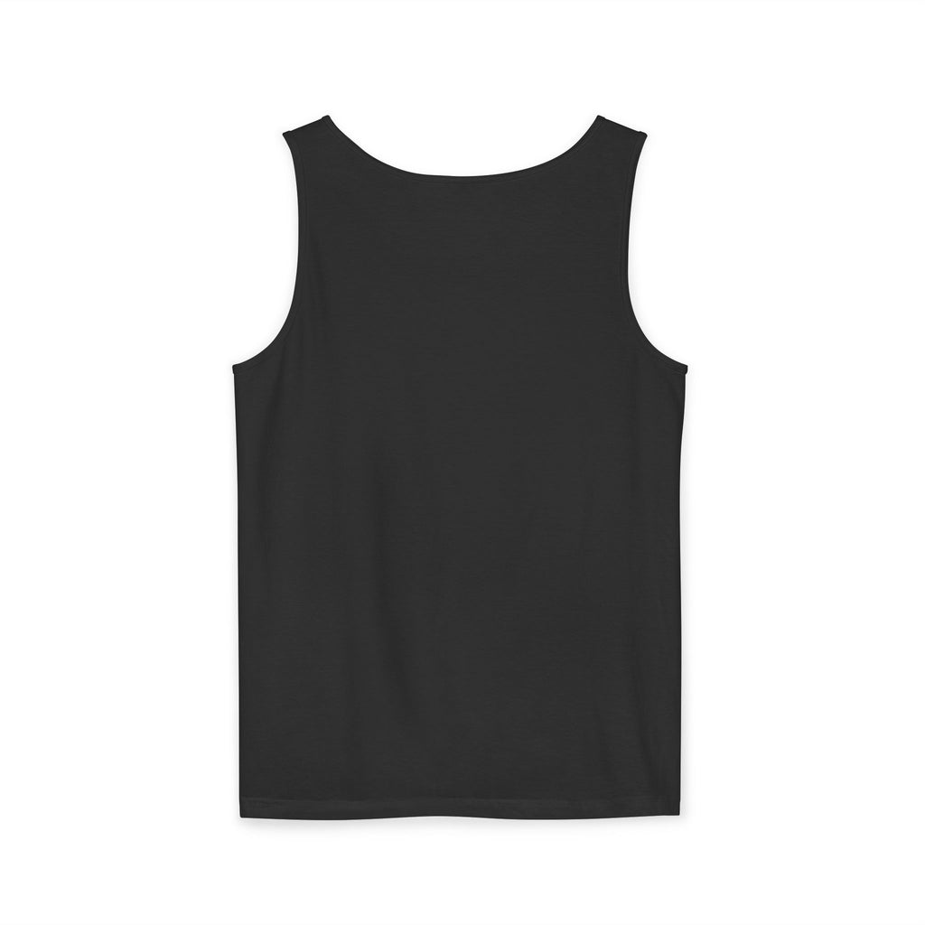 Whimsical Mushroom Cottage Women’s Garment-Dyed Tank Top