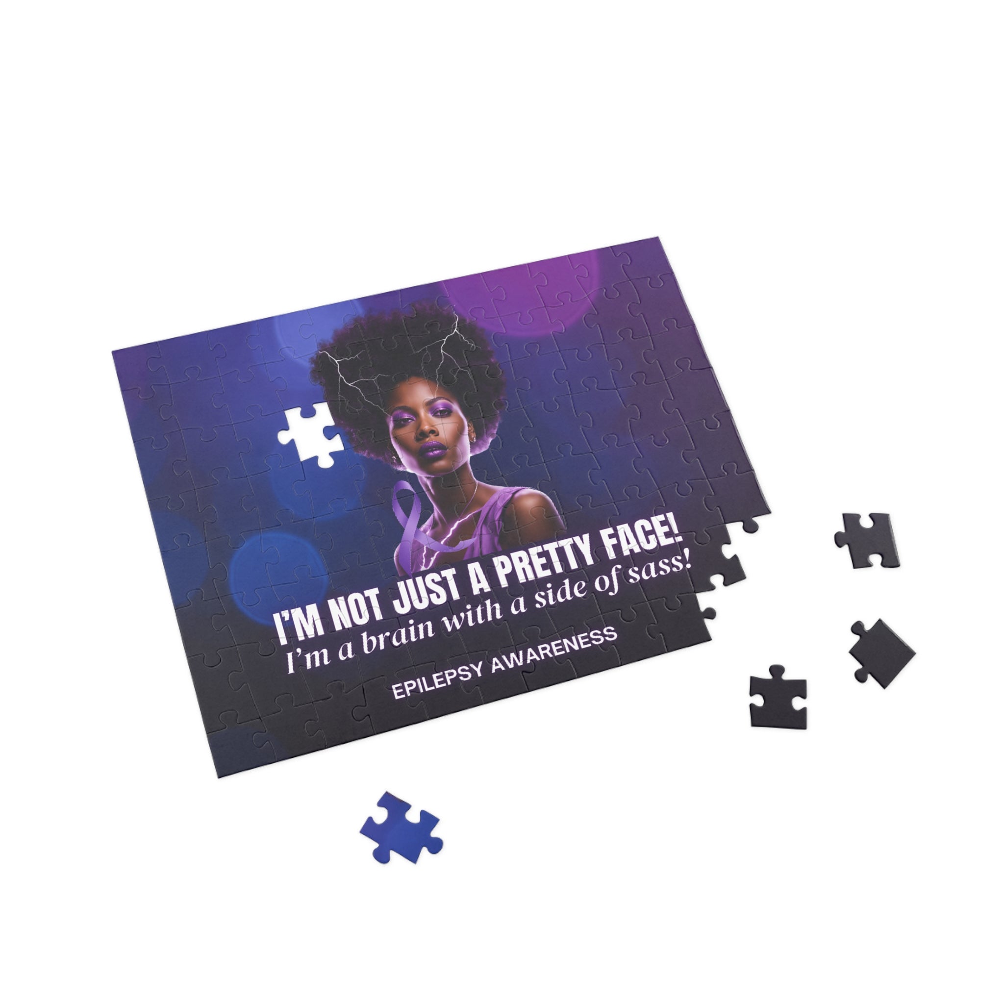 Sassy Brain Puzzle (96, 252, 500, 1000-Piece) - EpiAl's Shop