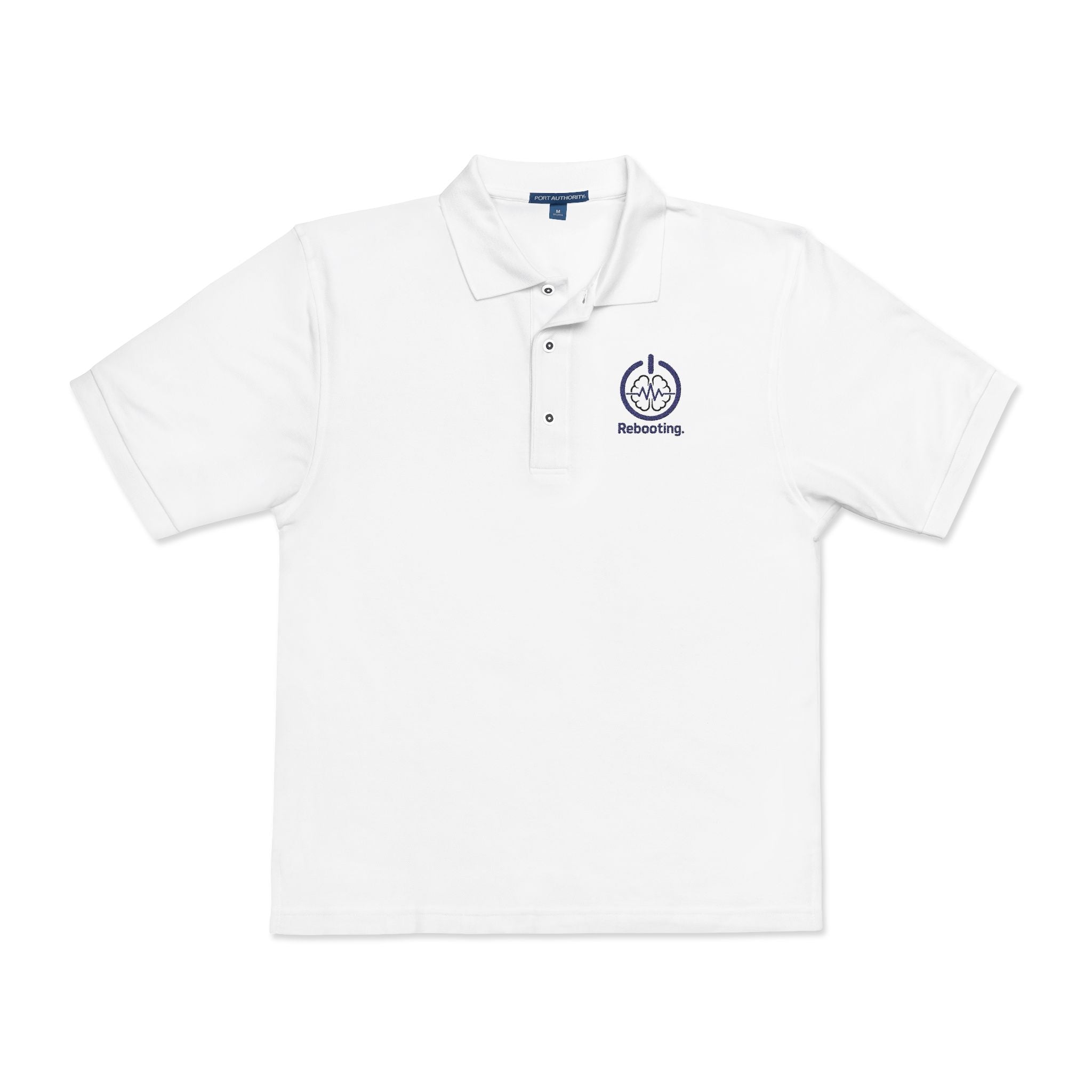 Rebooting Embroidered Polo Shirt