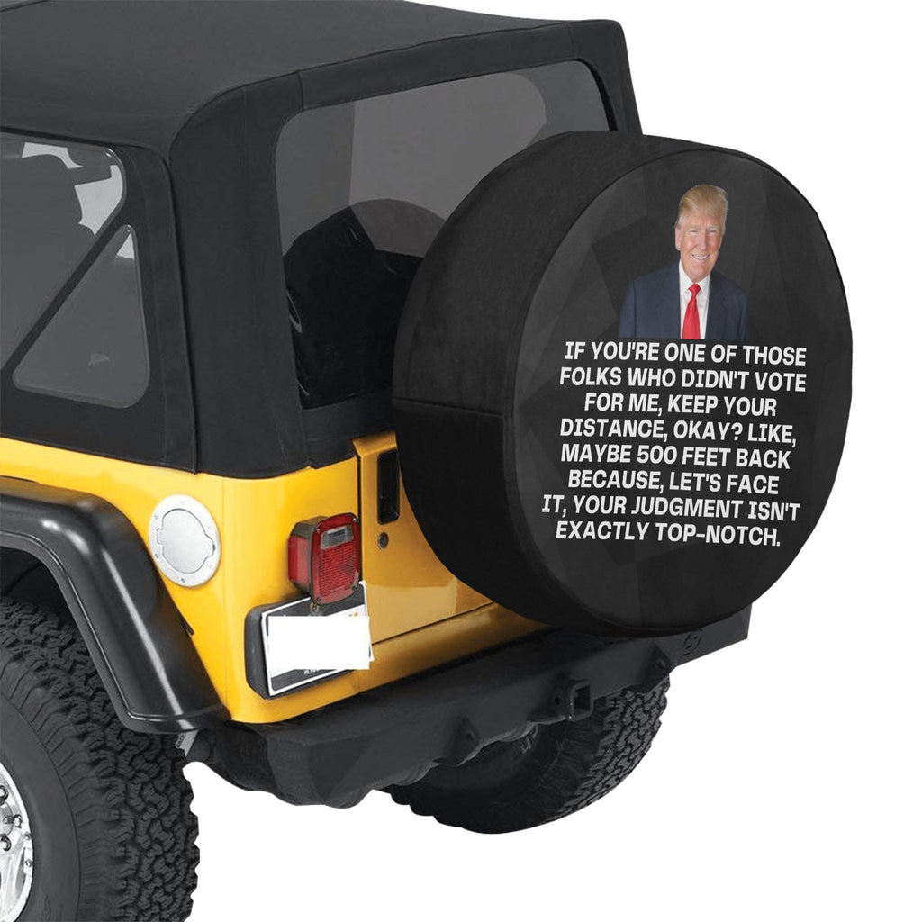 Trump 500 Feet Spare Tire Cover (Large)(17")