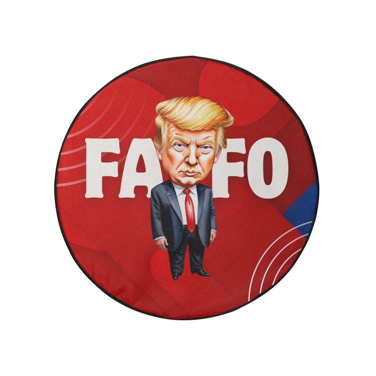 Trump FAFO Spare Tire Cover (Medium)(16")